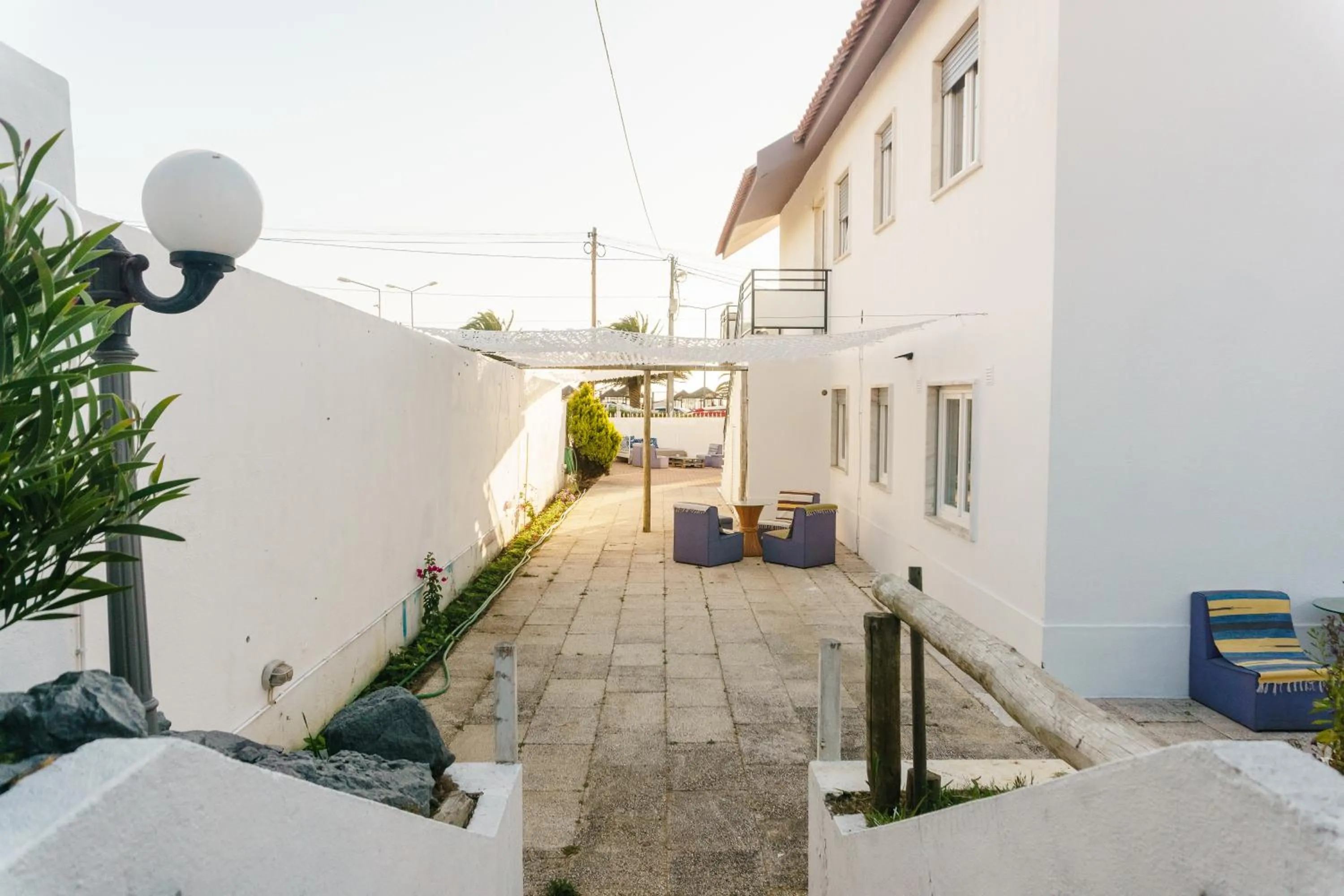 Patio in Hospedium Hostel República Surf House