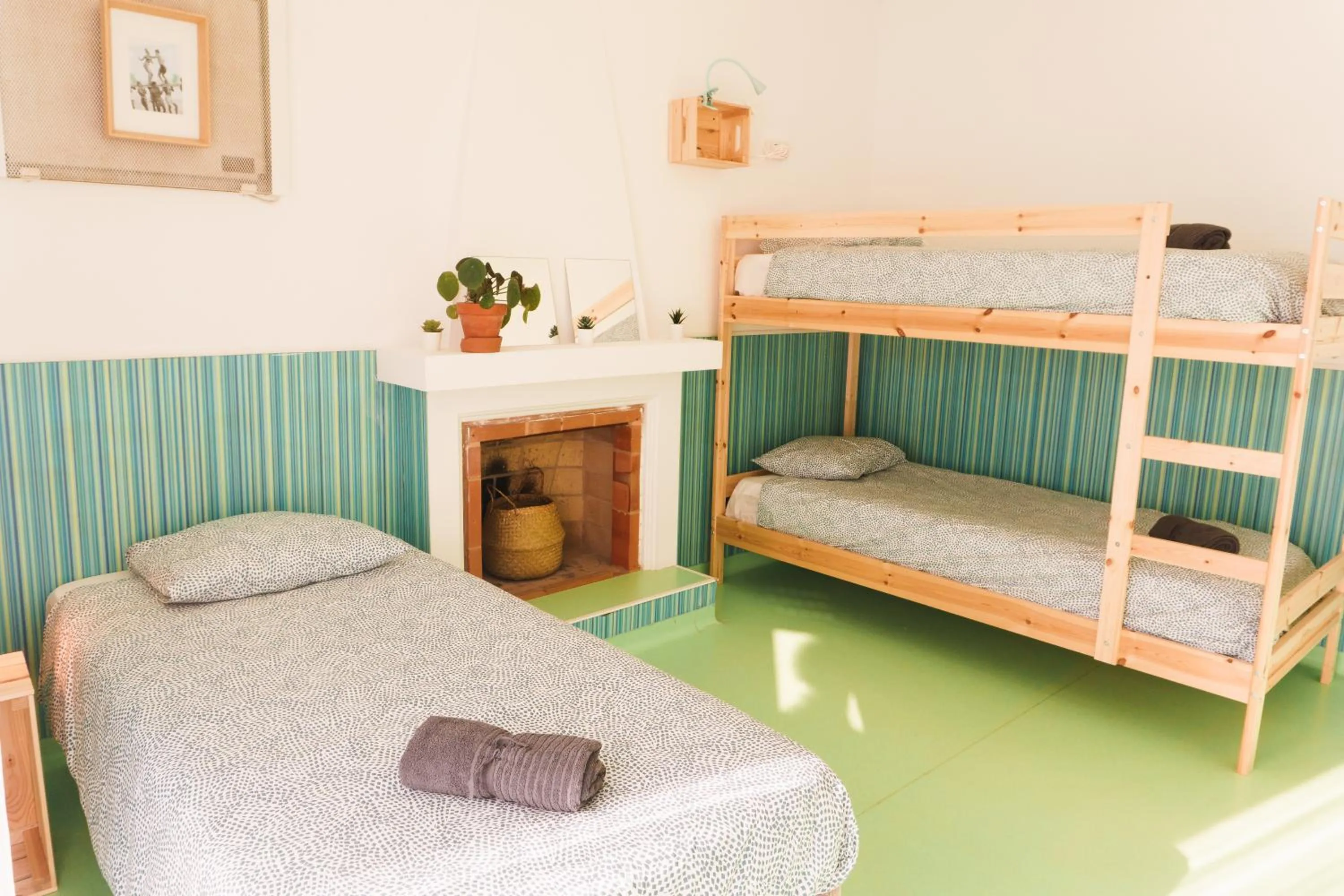 Bed in Hospedium Hostel República Surf House