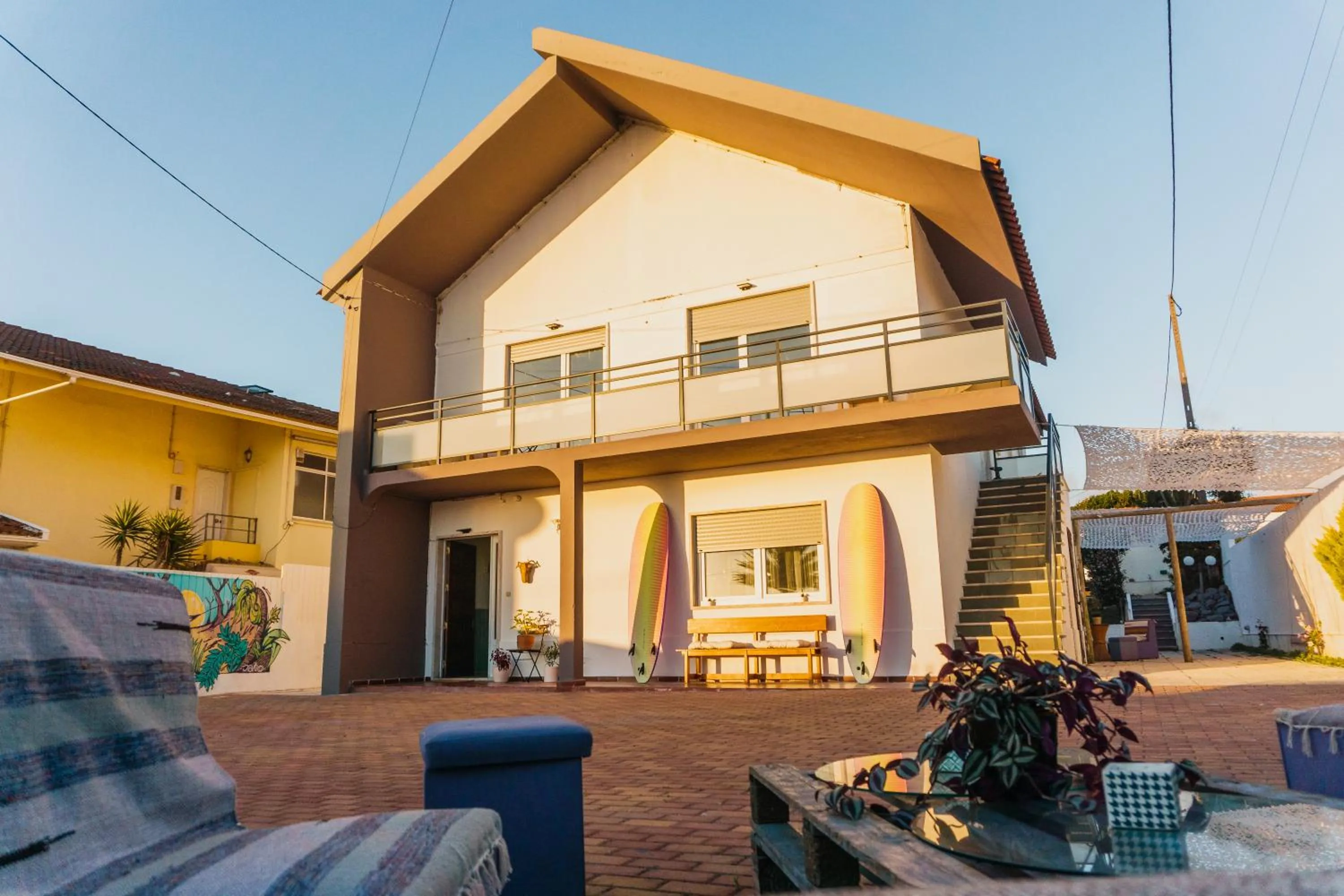 Property building in Hospedium Hostel República Surf House