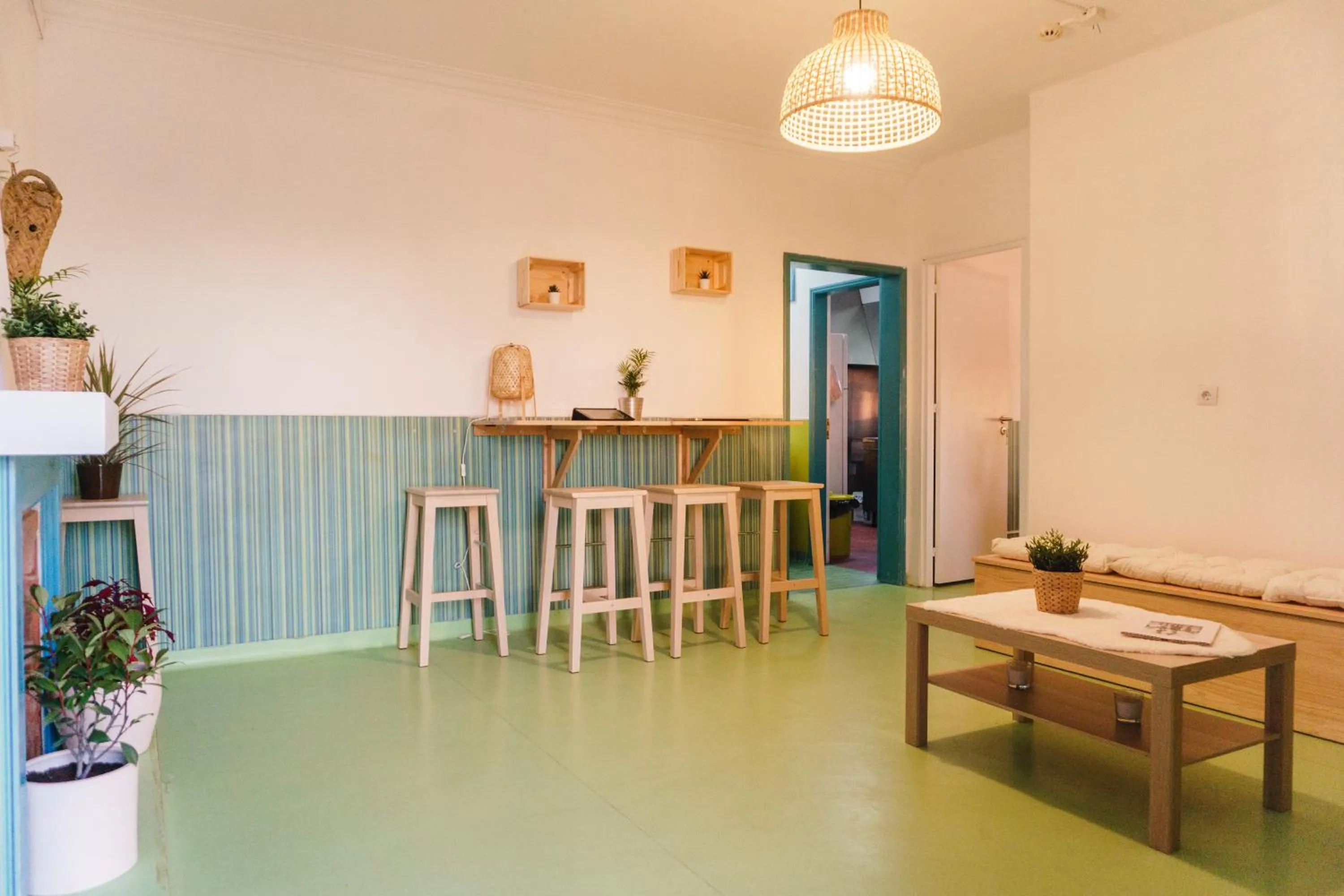 Living room in Hospedium Hostel República Surf House