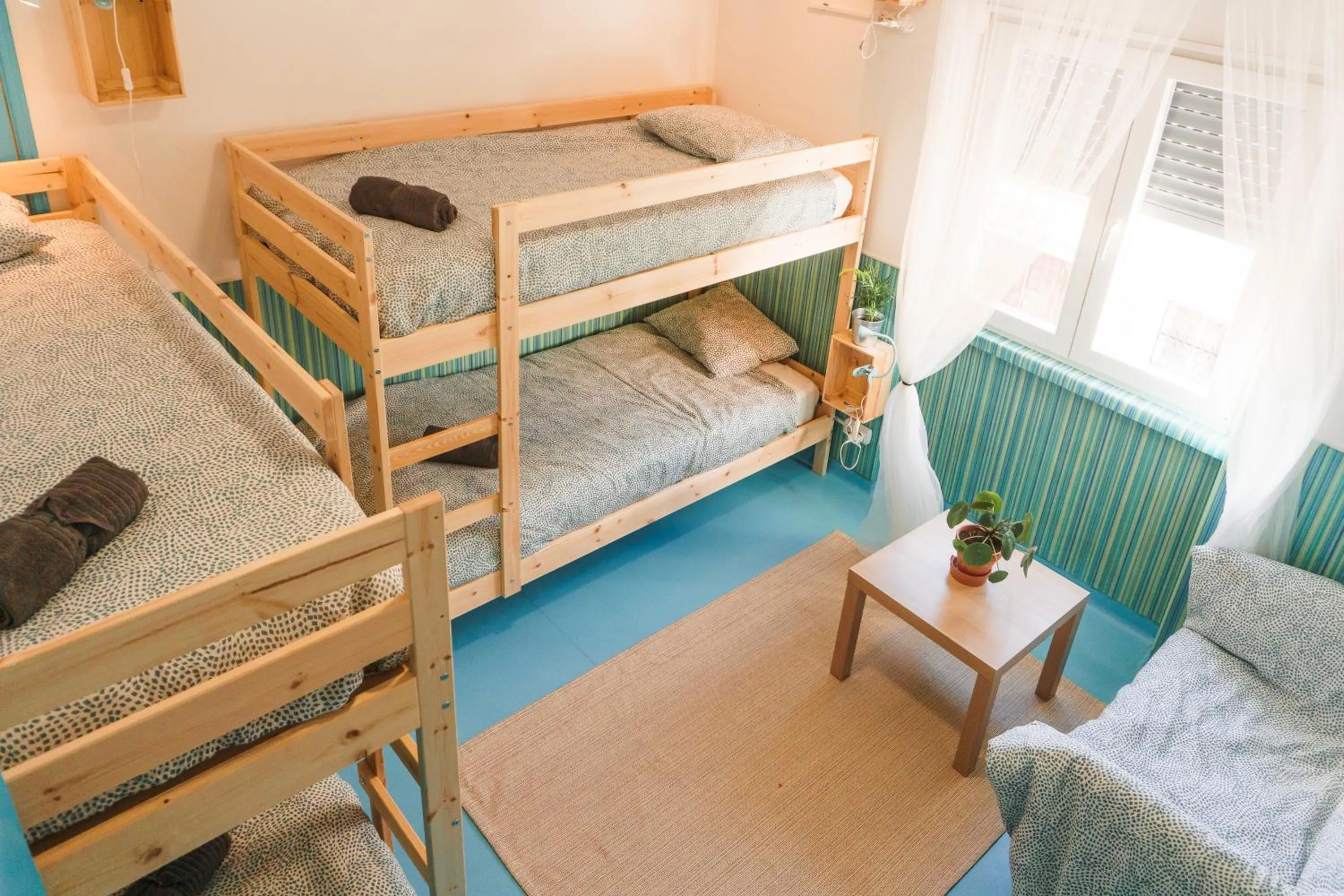 bunk bed in Hospedium Hostel República Surf House