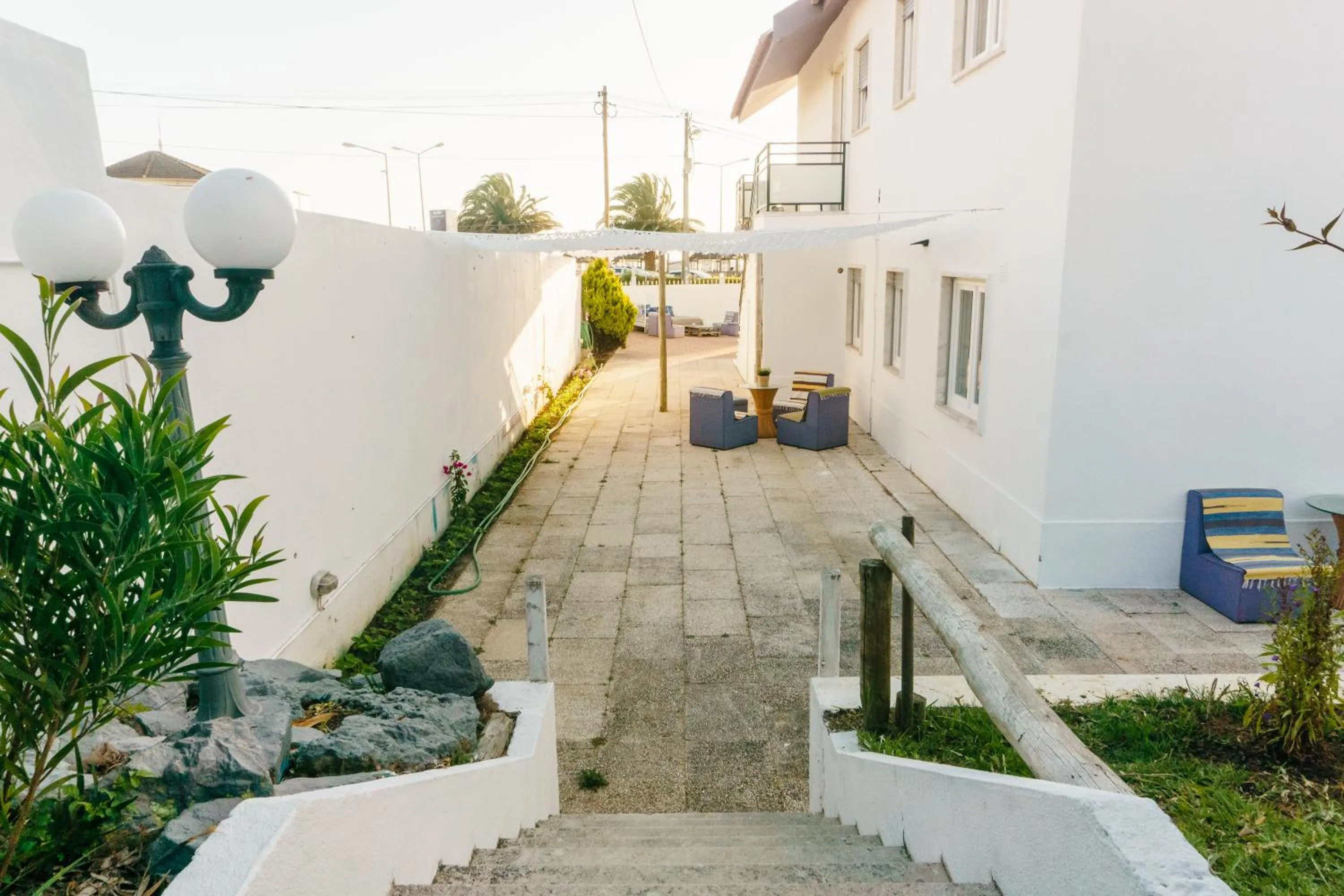 Patio in Hospedium Hostel República Surf House