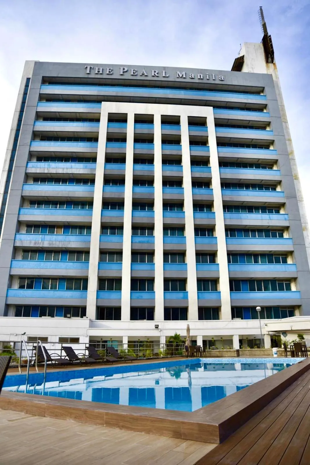 Property building in Pearl Manila Hotel