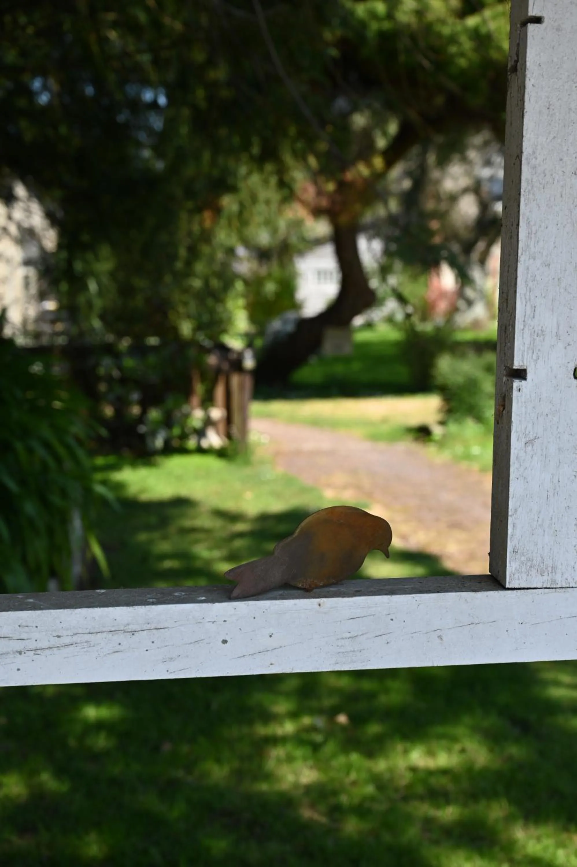 Garden in Logis Hôtel La Demeure du Perron