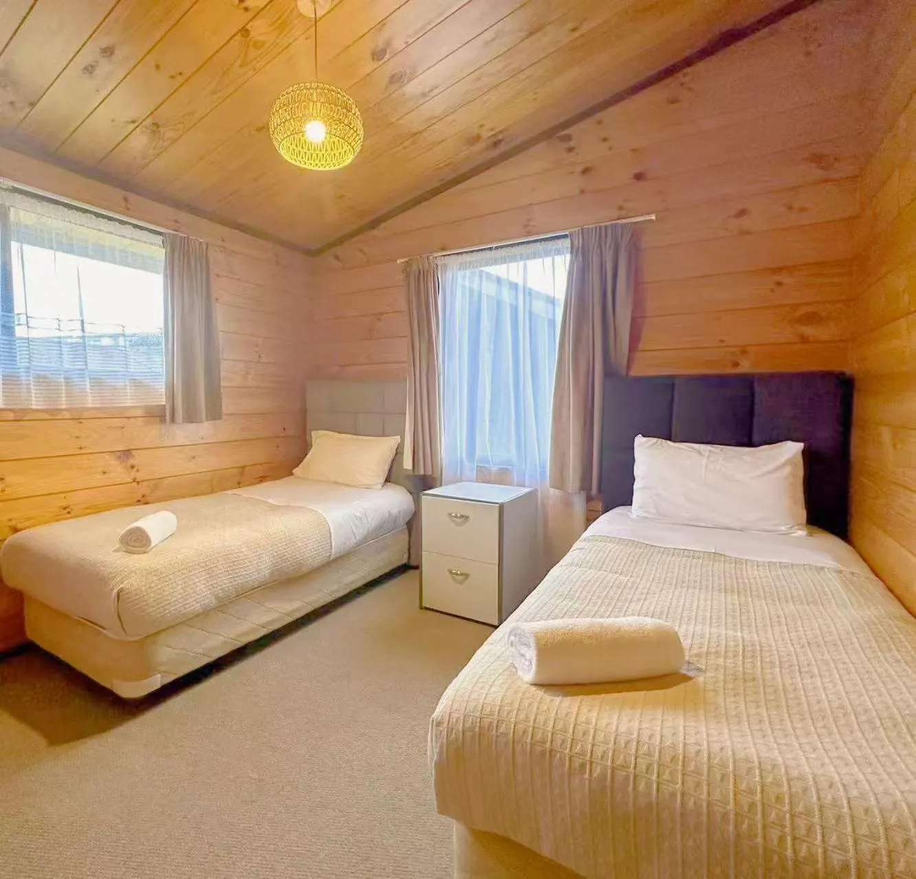 Bed in Orewa Motor Lodge