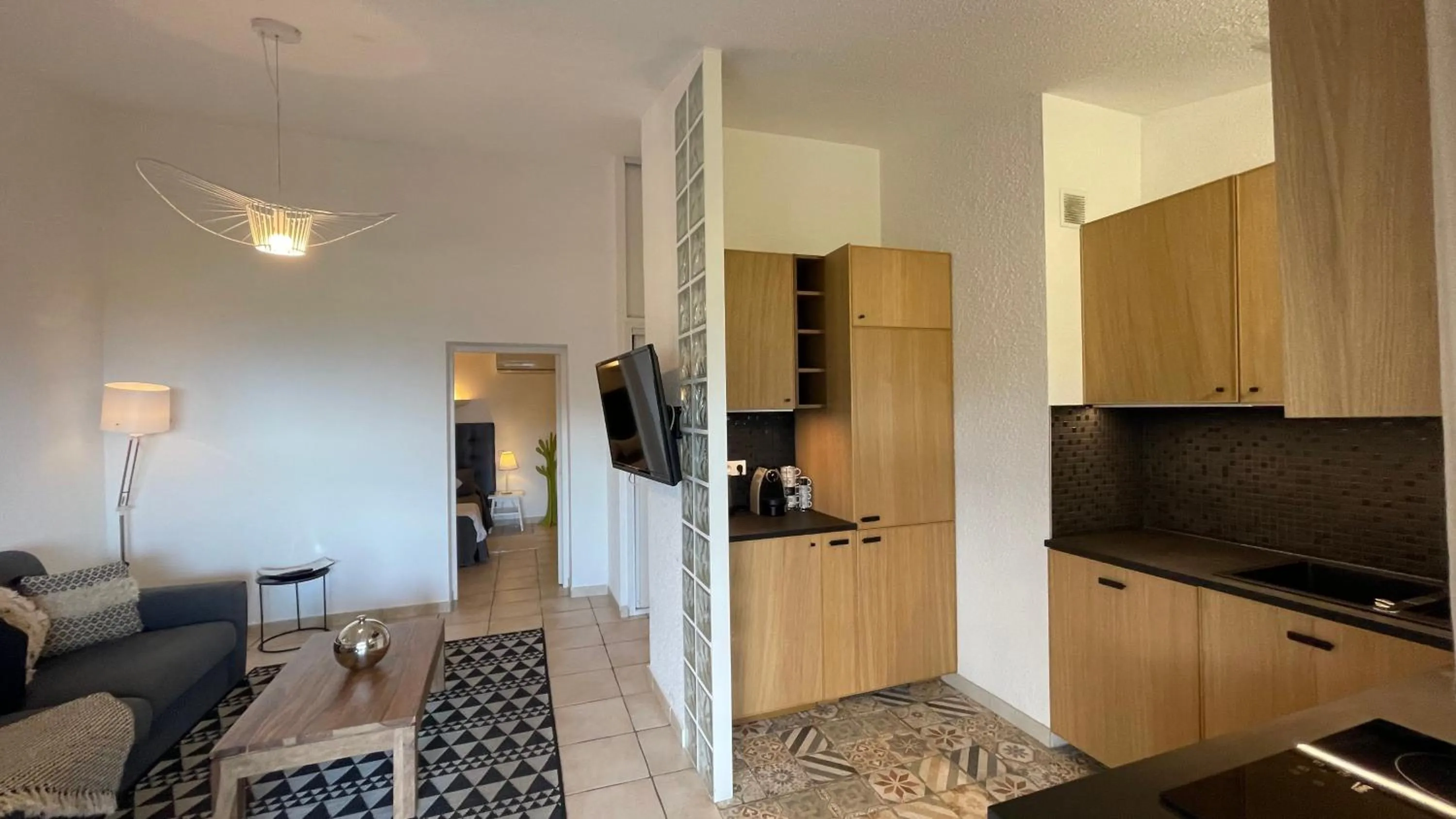 Residence Bellavista à Santa Giulia, proche de la plage et vue mer
