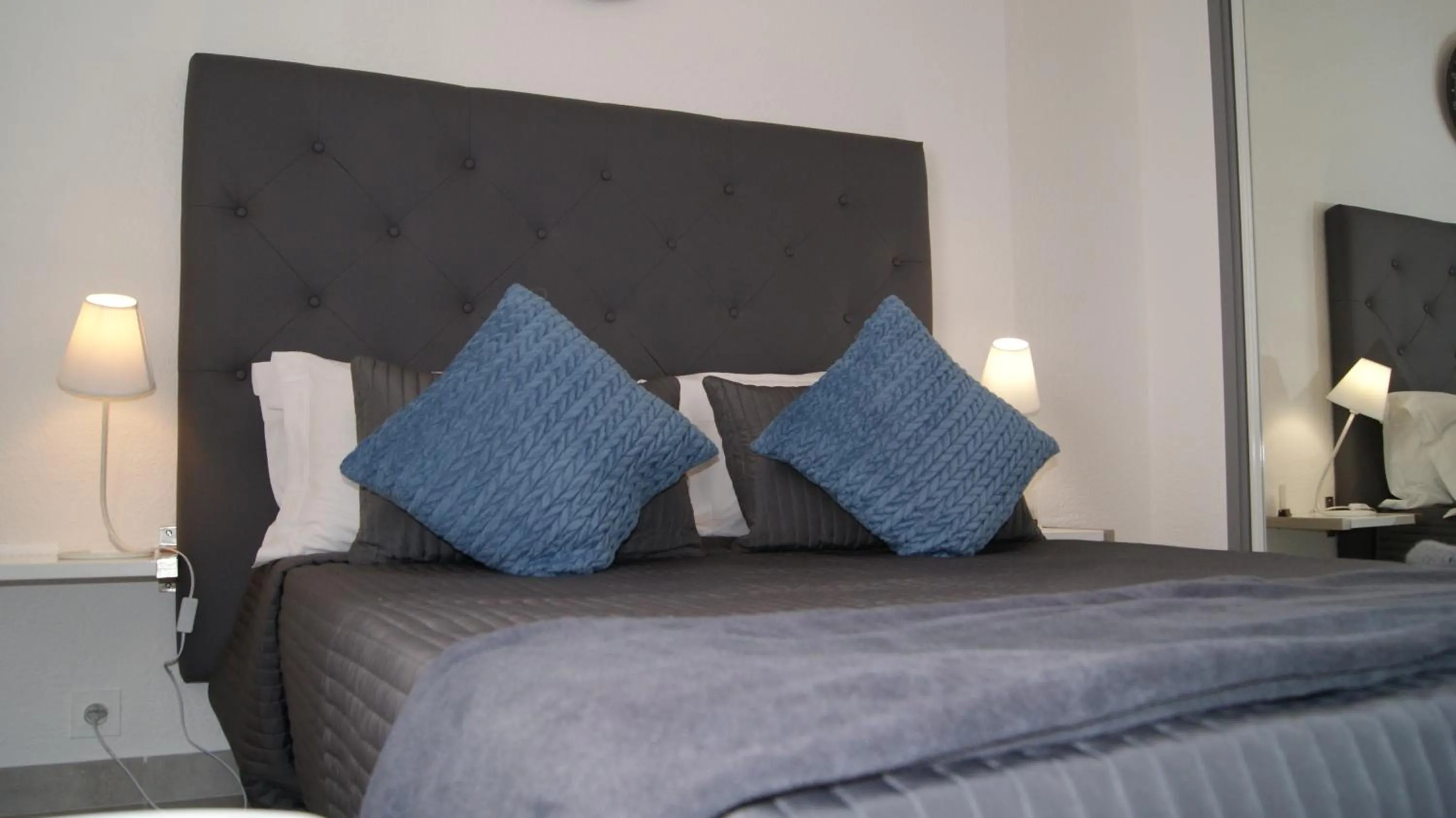 Bed in Residence Bellavista à Santa Giulia, proche de la plage et vue mer