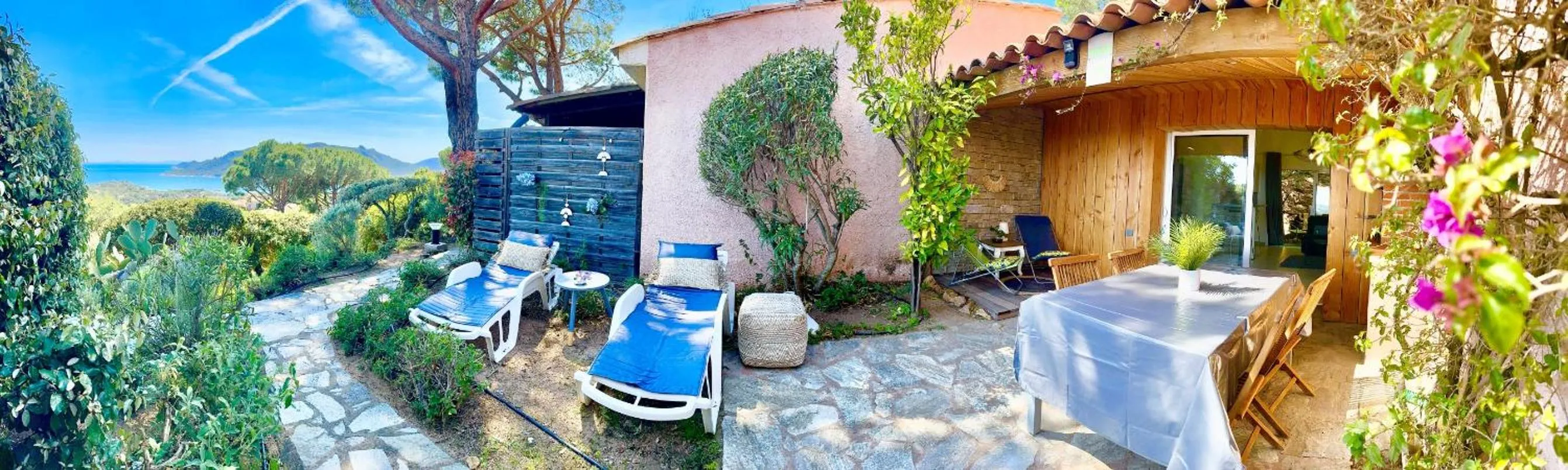 Residence Bellavista à Santa Giulia, proche de la plage et vue mer