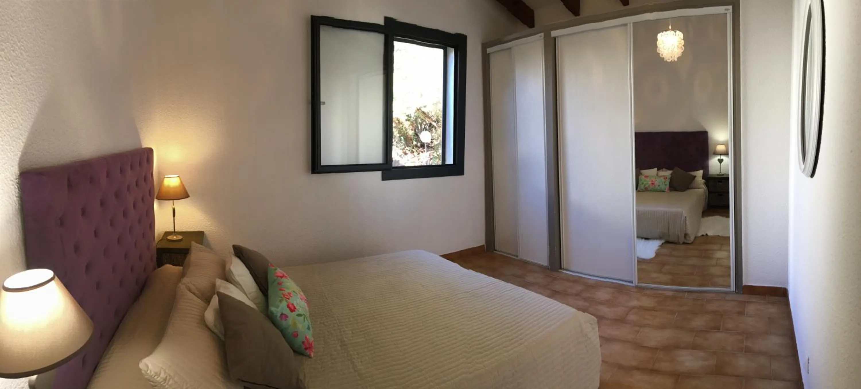 Bed in Residence Bellavista à Santa Giulia, proche de la plage et vue mer