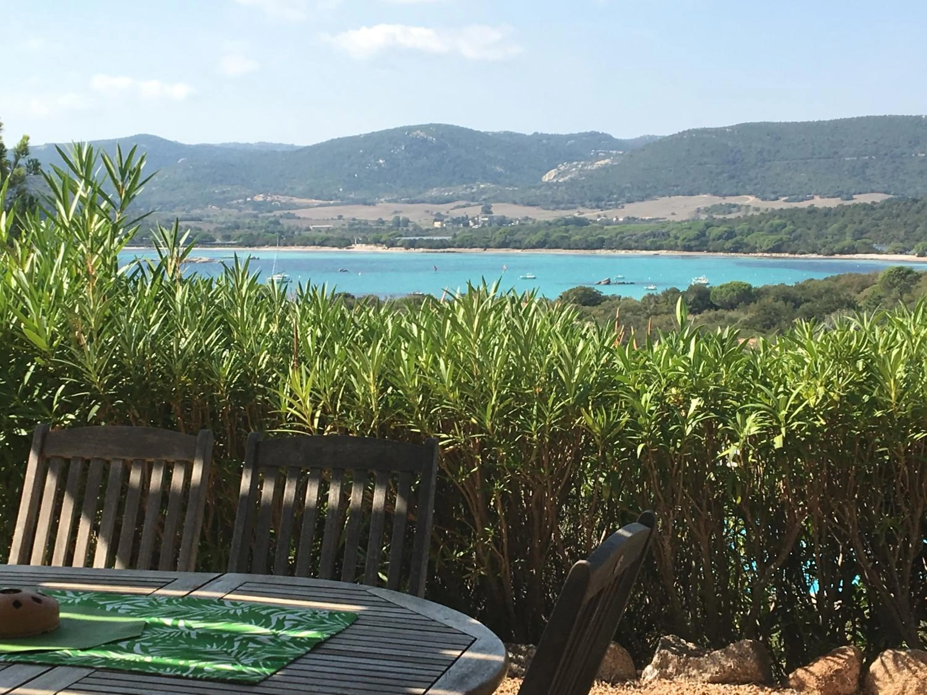 Sea view in Residence Bellavista à Santa Giulia, proche de la plage et vue mer