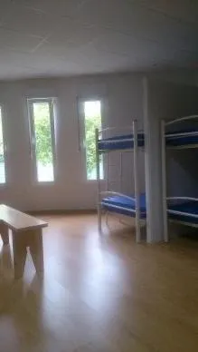 Day, Bed in Pensión-Albergue Puente Ribeira