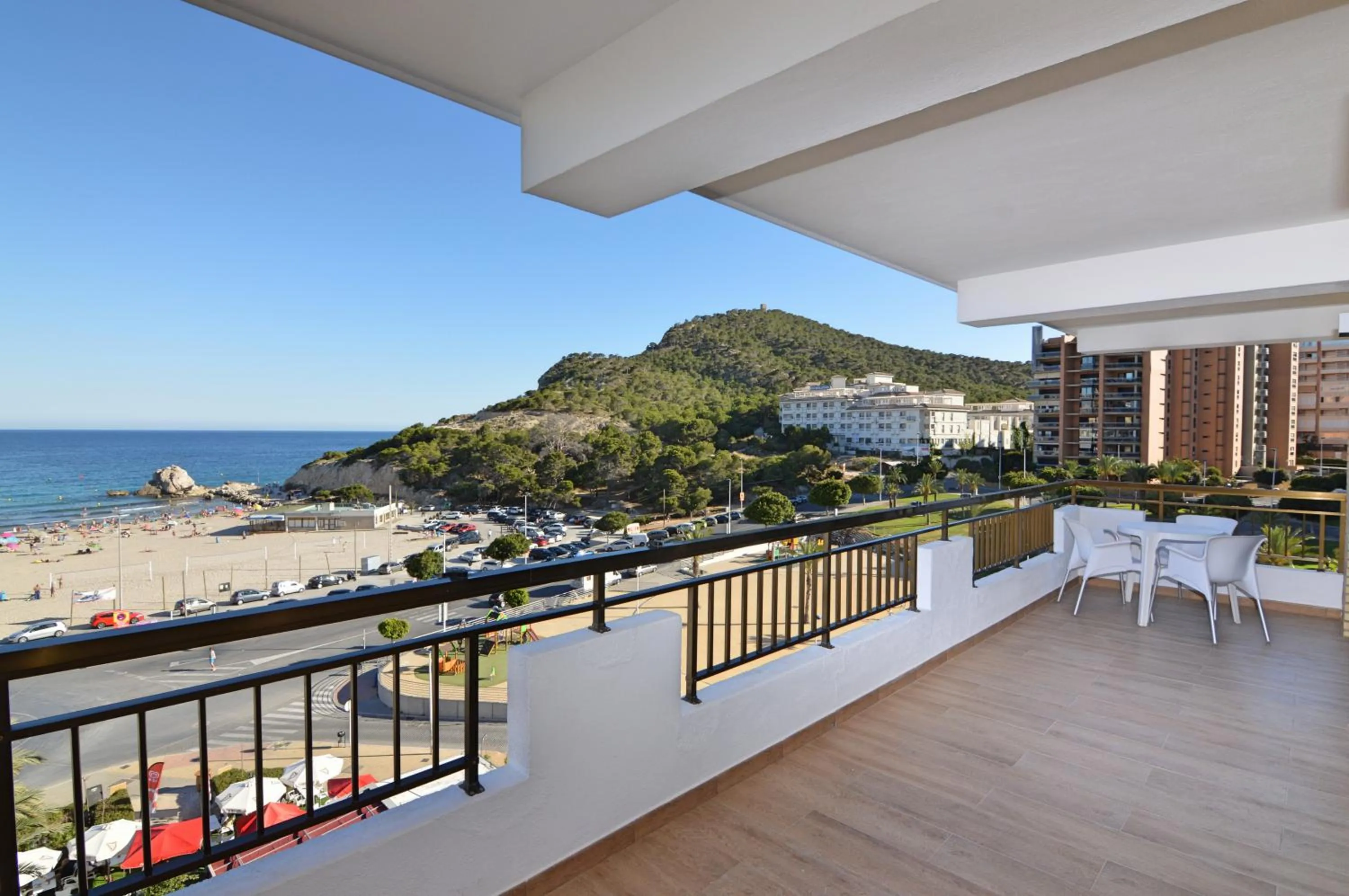 Balcony/Terrace in Apartamentos Odysea By Apartamentos Valentia