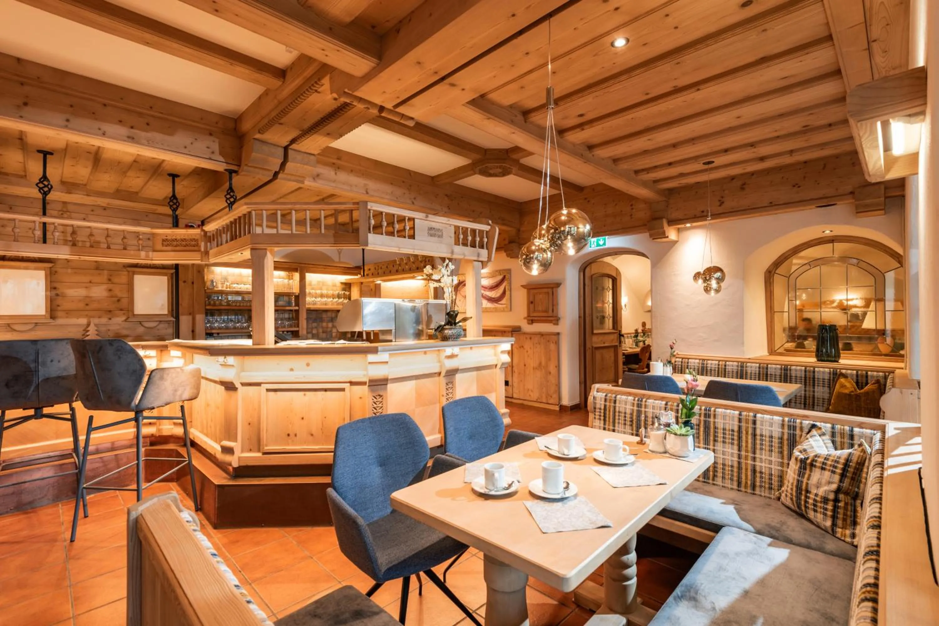 Seating area in Alpen Glück Hotel Unterm Rain garni
