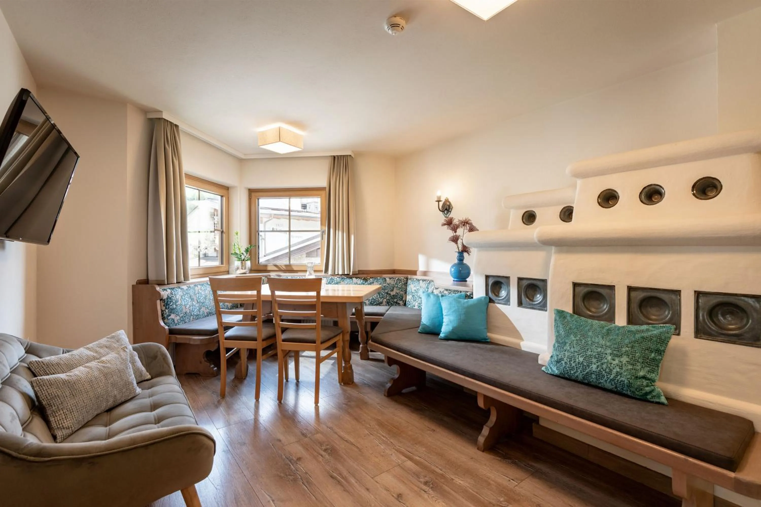 Living room in Alpen Glück Hotel Unterm Rain garni