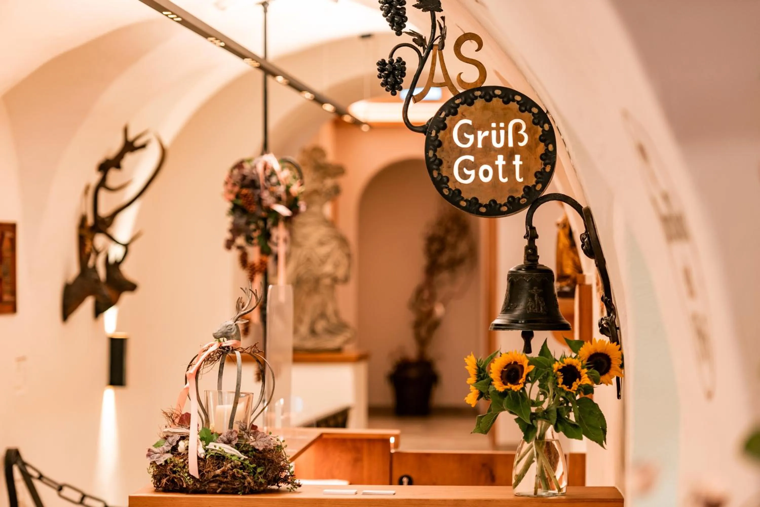 Decorative detail in Alpen Glück Hotel Unterm Rain garni