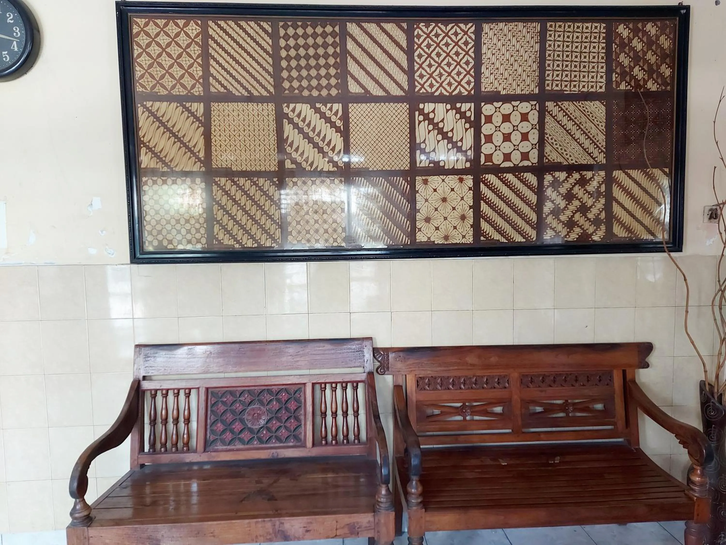 Seating area in Hotel Sri Timur