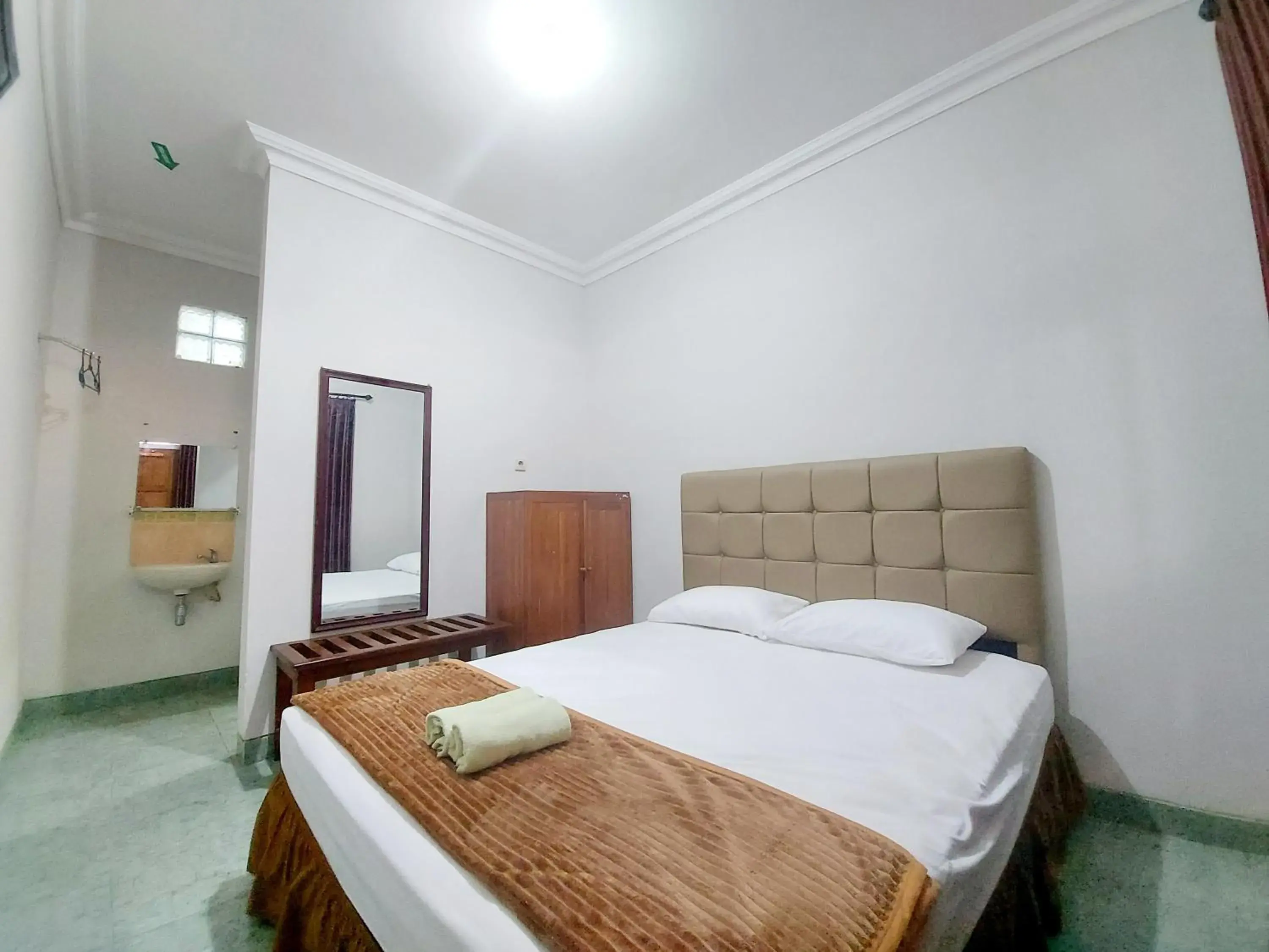 Bed in Hotel Sri Timur Bed in Hotel Sri Timur