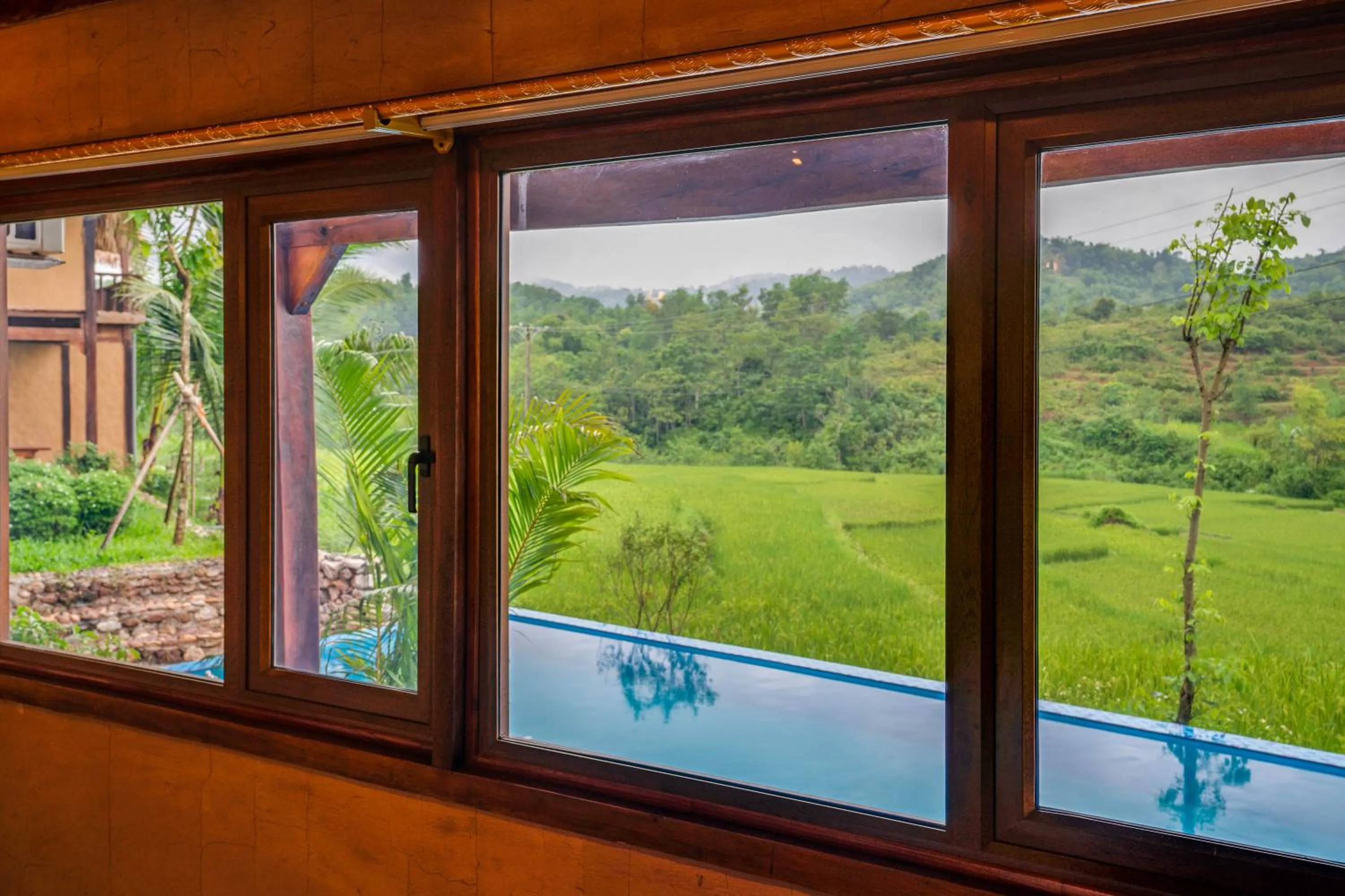 Natural landscape in Mai Chau Onsen Retreat