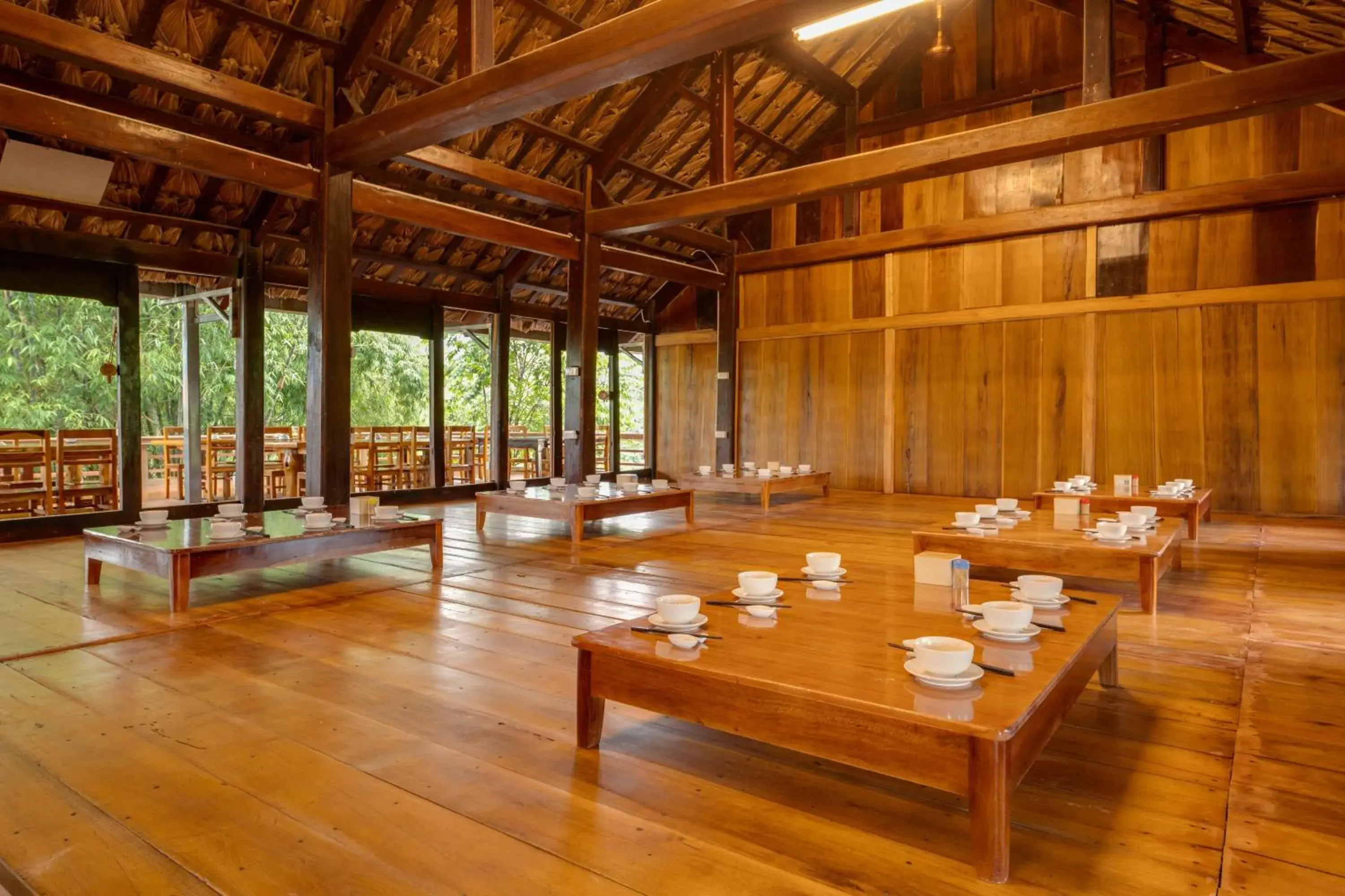 Restaurant/places to eat in Mai Chau Onsen Retreat Restaurant/places to eat in Mai Chau Onsen Retreat