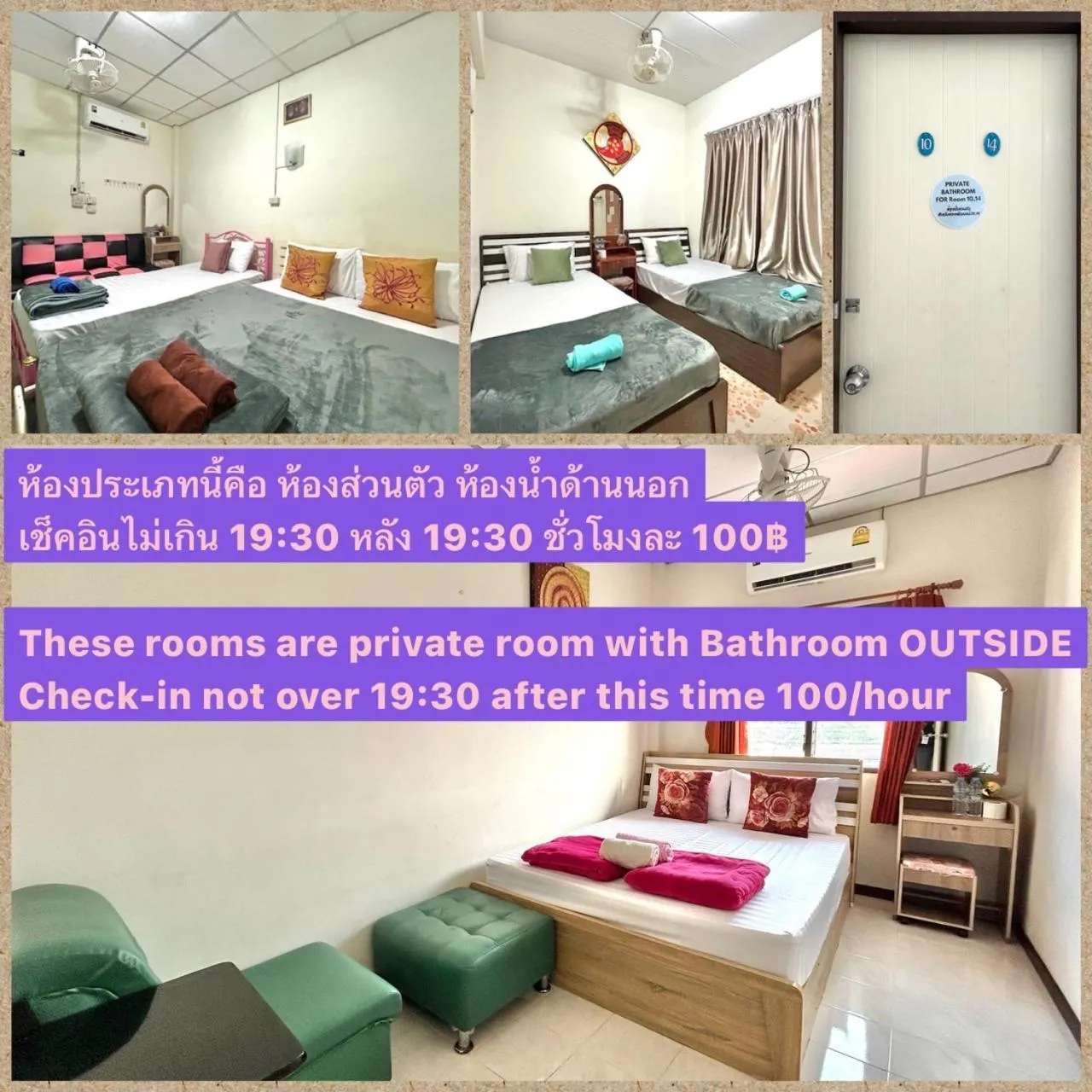 Bedroom, Bed in Home One Love Ayutthaya GH