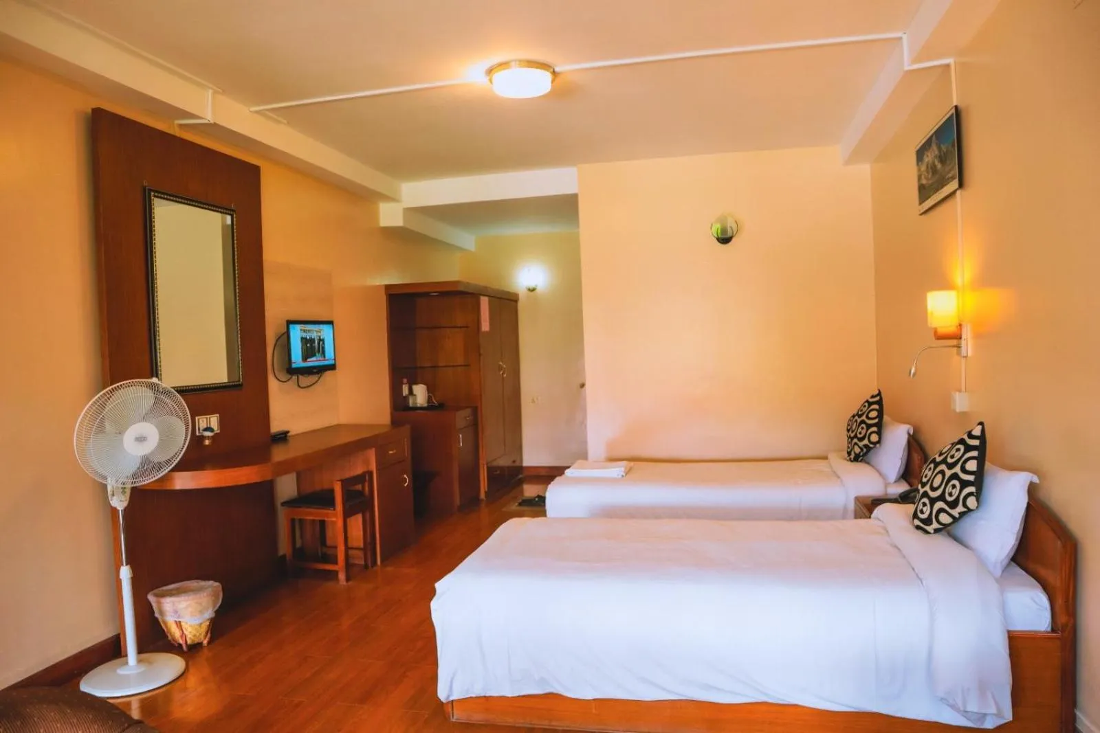 Bed in Hotel Mystic Buddha