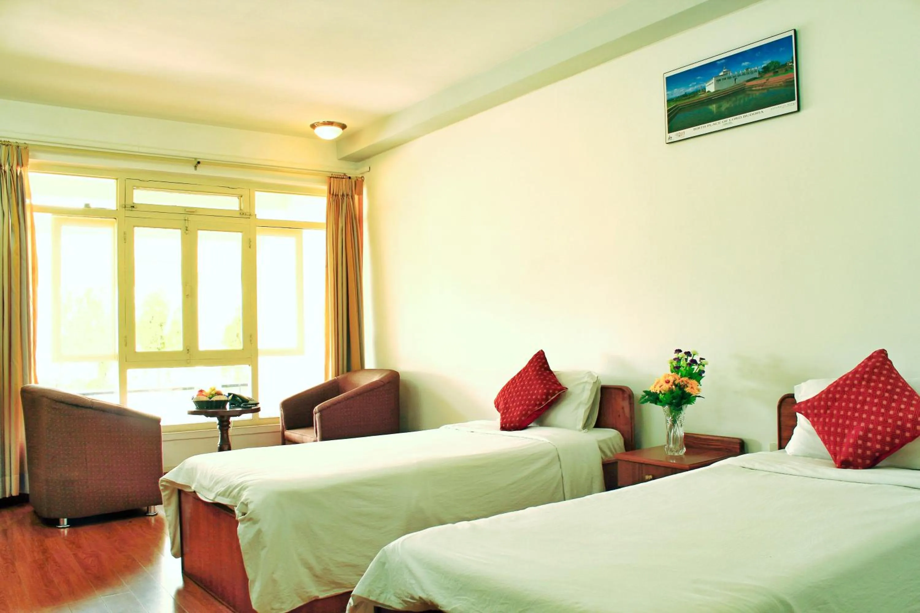 Bed in Hotel Mystic Buddha