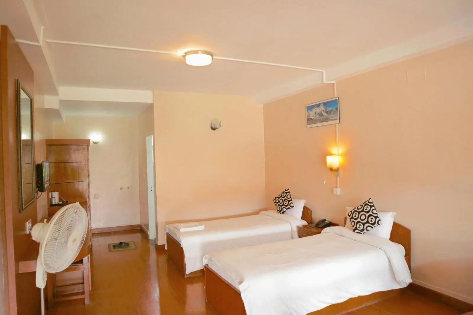 Bed in Hotel Mystic Buddha