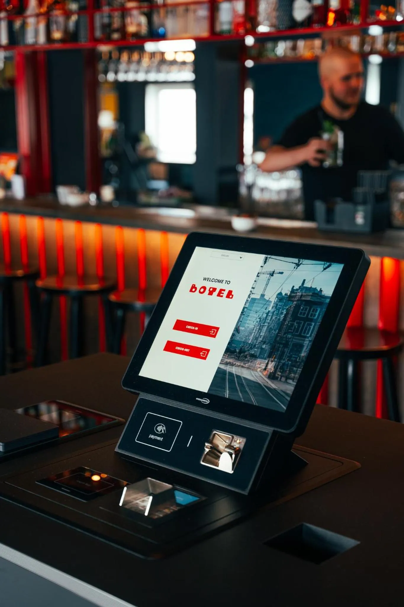 Lobby or reception in Botel