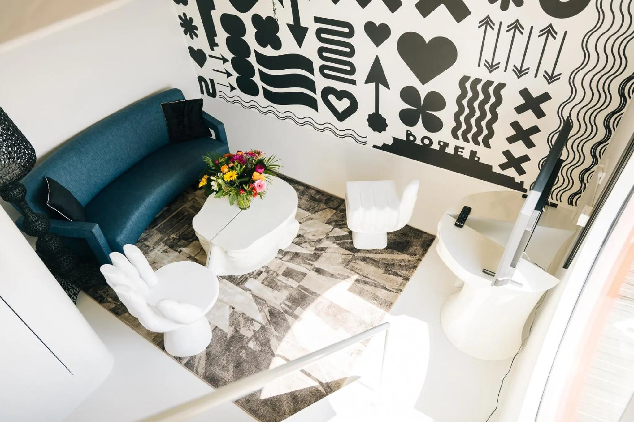 Living room in Botel