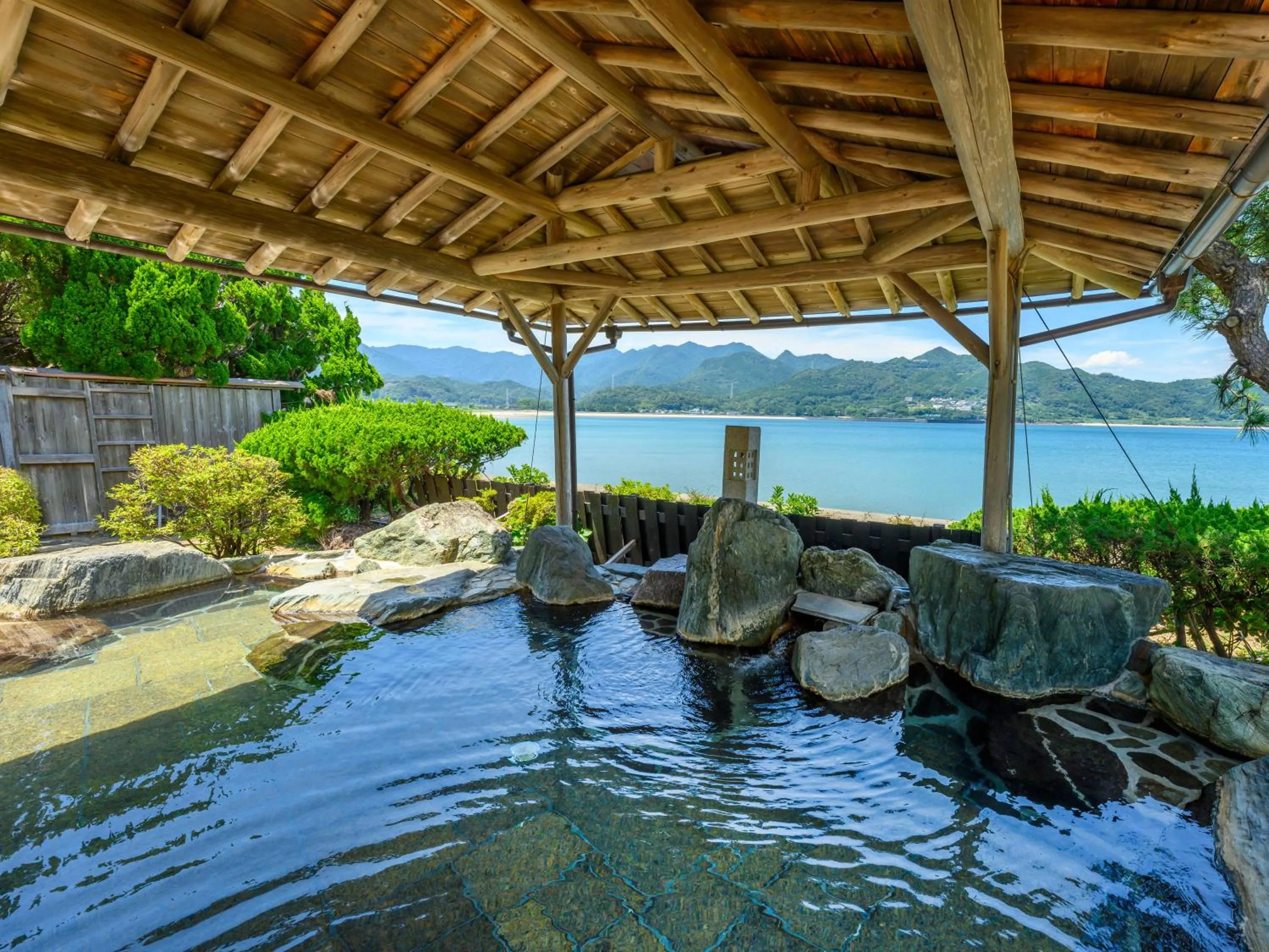 Hot Spring Bath in KAMENOI HOTEL Nachi Katsuura