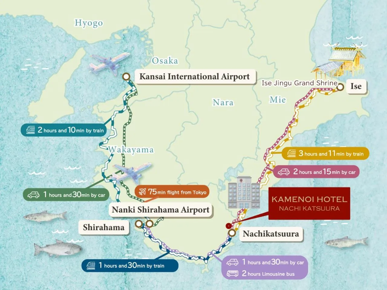 Off site in KAMENOI HOTEL Nachi Katsuura