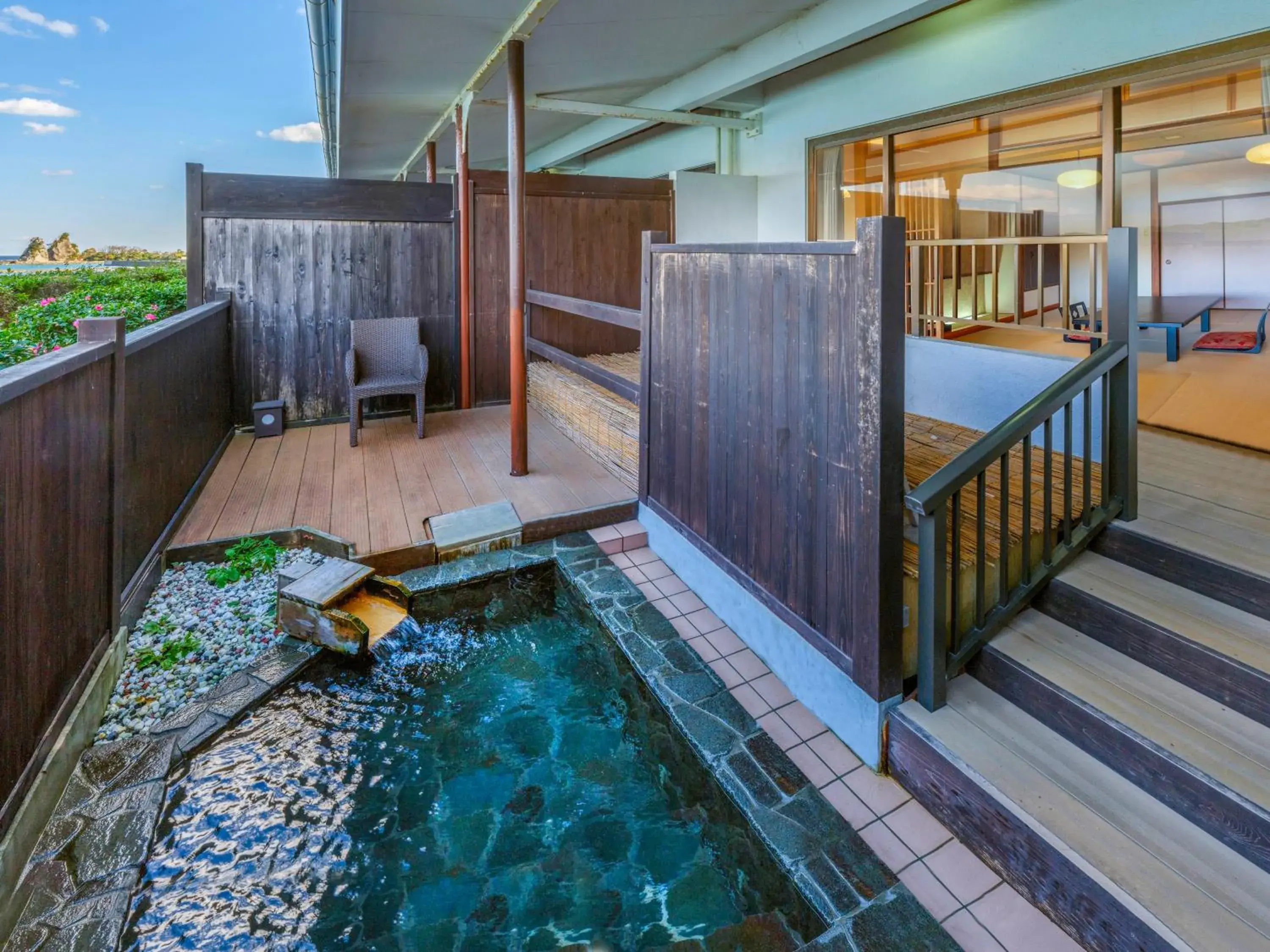 Japanese D (Ocean View)(8Tatami)(With open-air bath)(Nonsmoking) - single occupancy in KAMENOI HOTEL Nachi Katsuura Japanese D (Ocean View)(8Tatami)(With open-air bath)(Nonsmoking) - single occupancy in KAMENOI HOTEL Nachi Katsuura