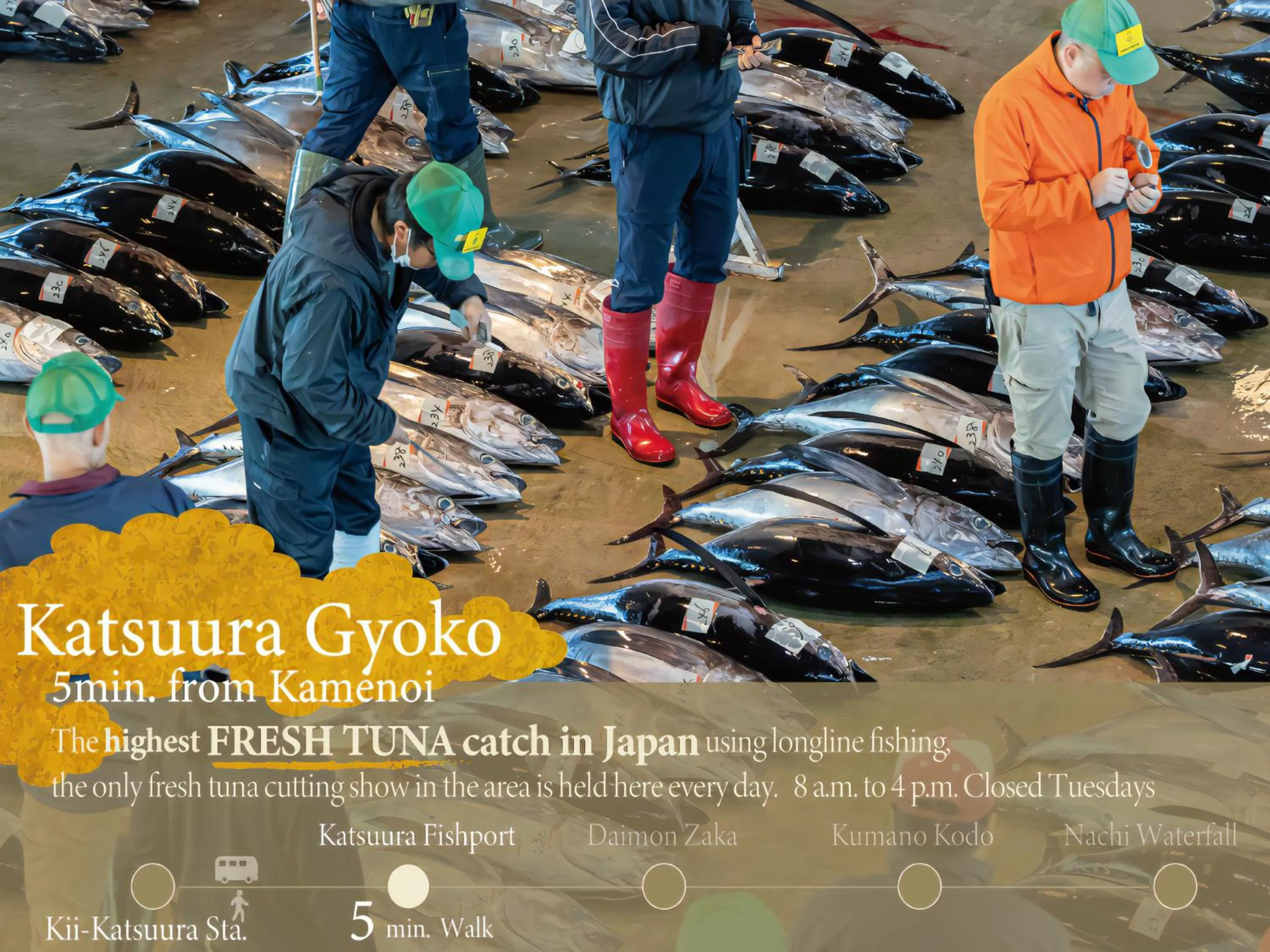 Nearby landmark in KAMENOI HOTEL Nachi Katsuura