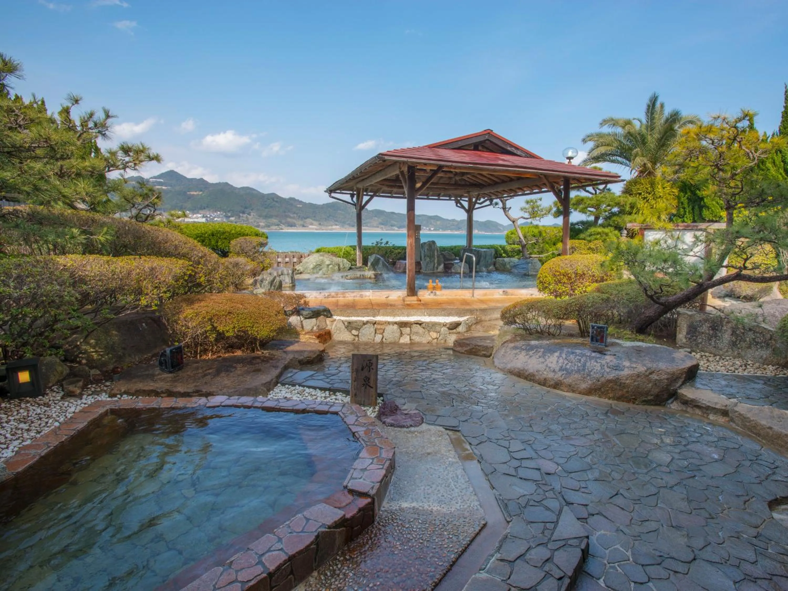 Open Air Bath in KAMENOI HOTEL Nachi Katsuura