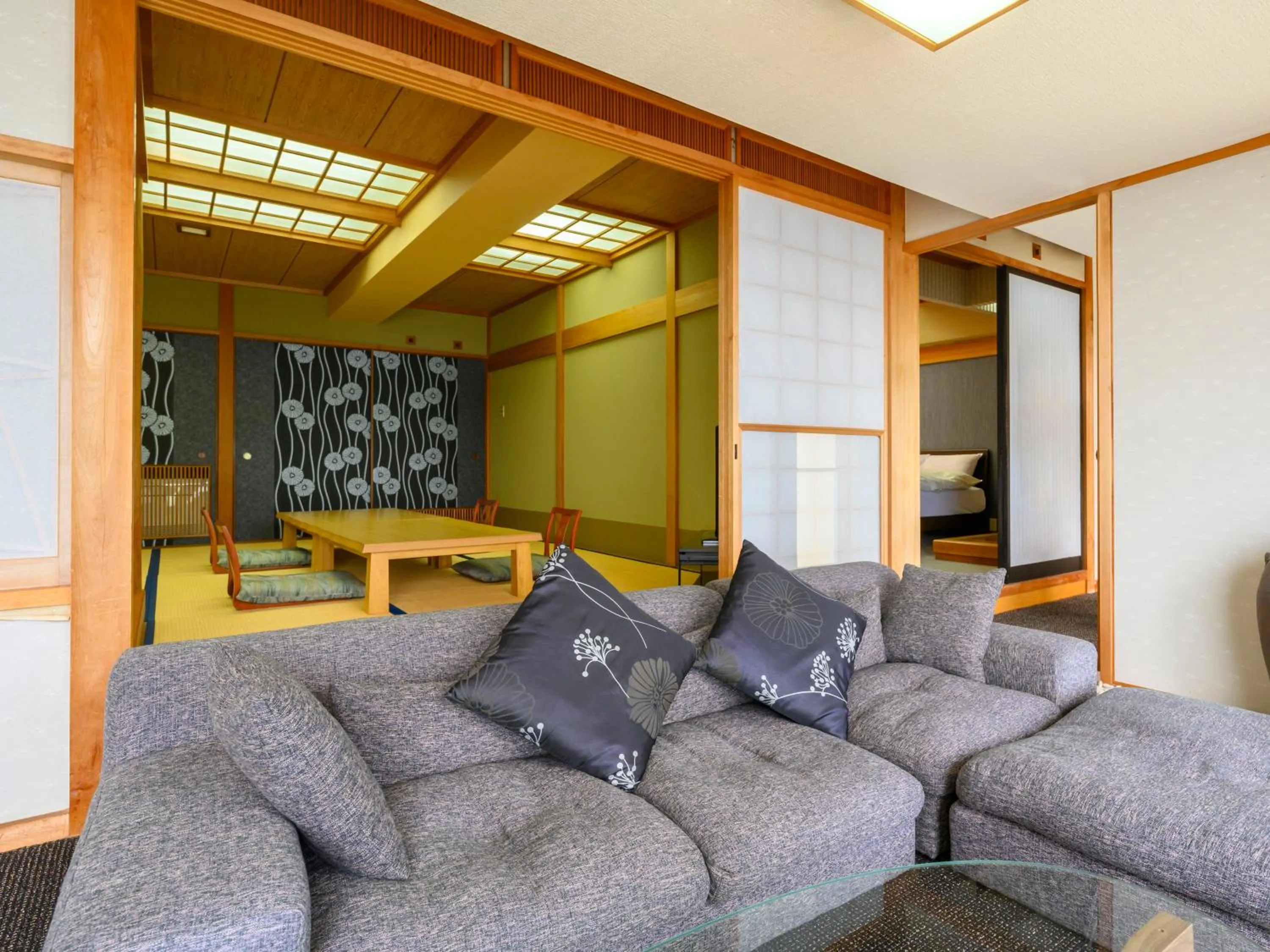 Living room in KAMENOI HOTEL Nachi Katsuura