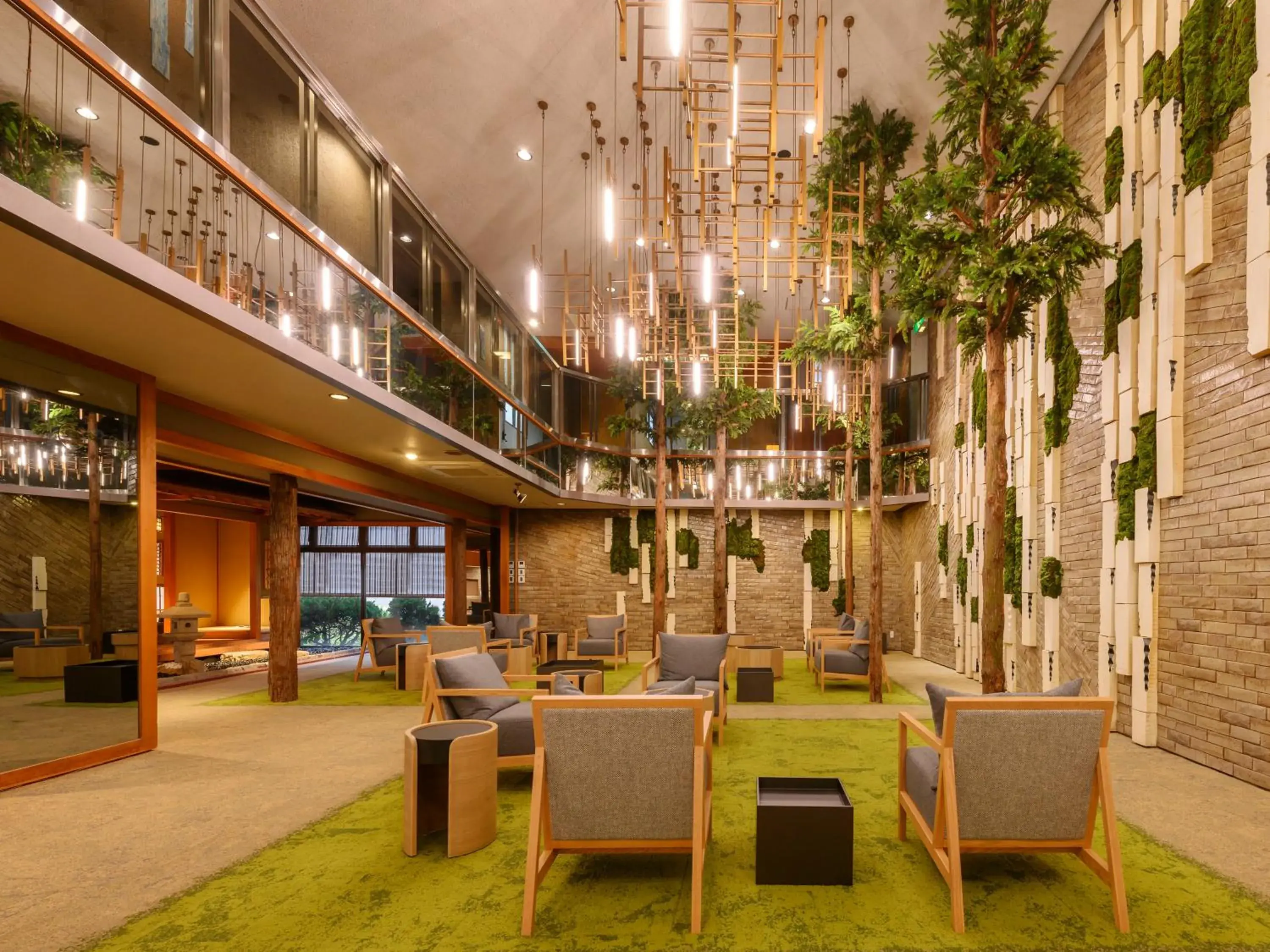 Lobby or reception in KAMENOI HOTEL Nachi Katsuura Lobby or reception in KAMENOI HOTEL Nachi Katsuura