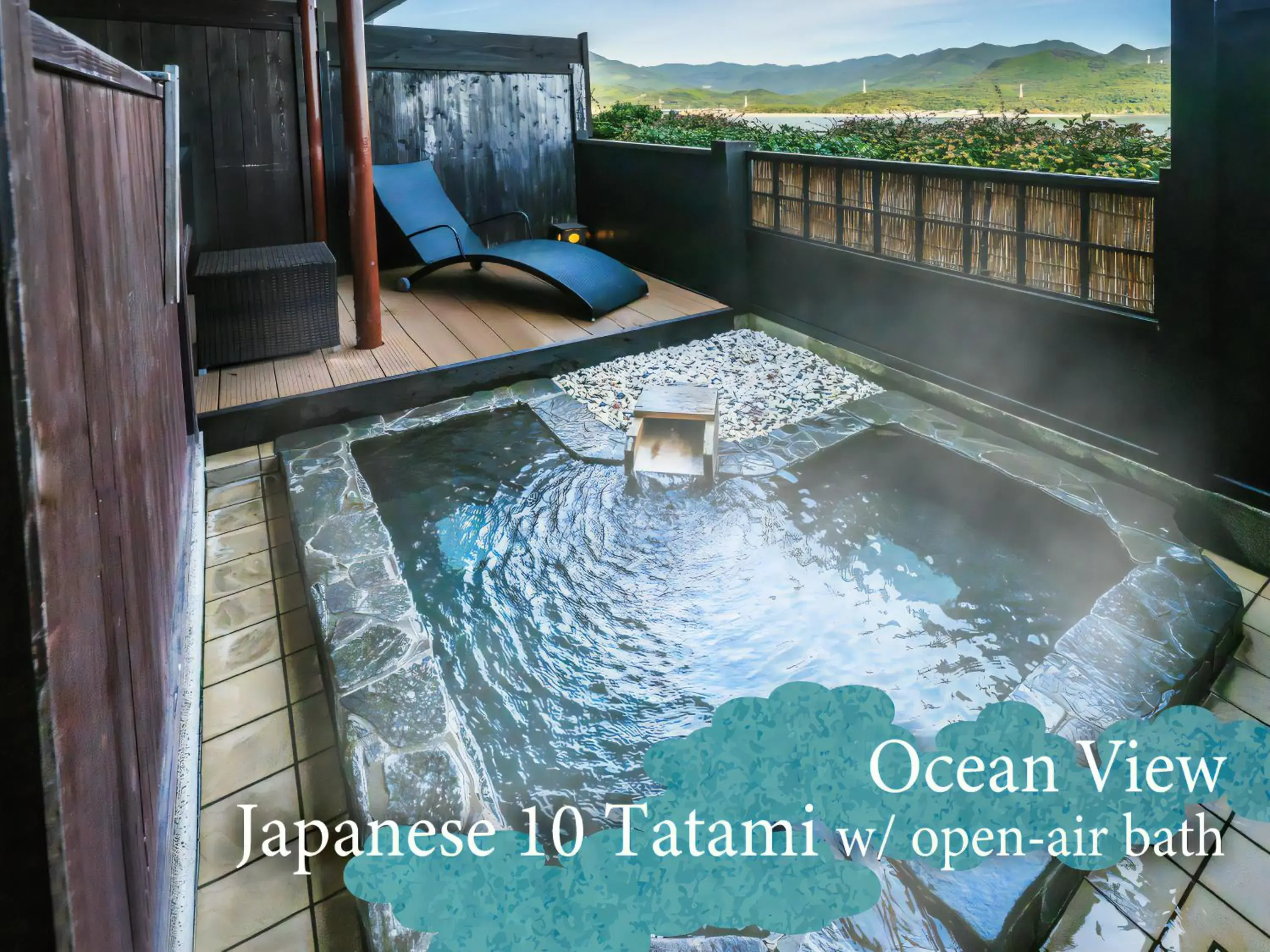 Japanese E (Ocean View)(10Tatami)(With open-air bath)(Nonsmoking) - single occupancy in KAMENOI HOTEL Nachi Katsuura Japanese E (Ocean View)(10Tatami)(With open-air bath)(Nonsmoking) - single occupancy in KAMENOI HOTEL Nachi Katsuura