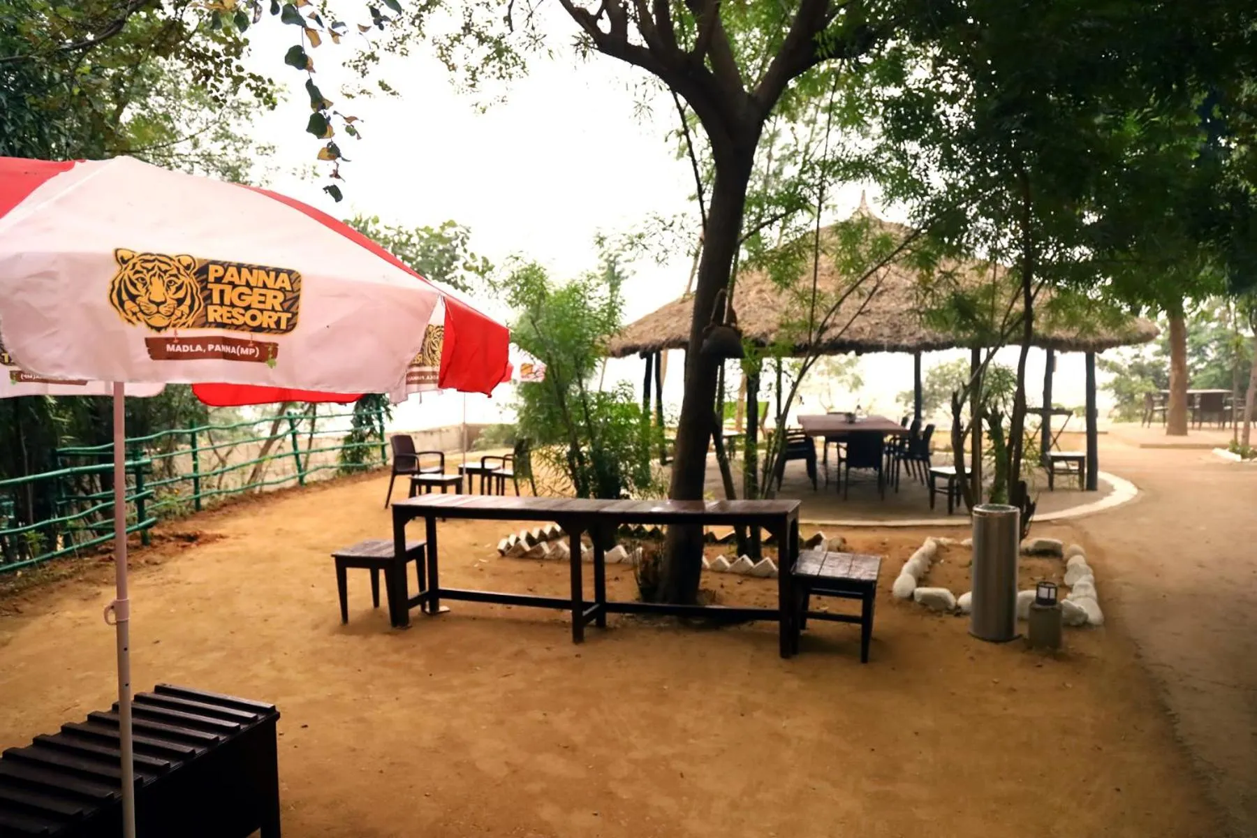 Garden in Panna Tiger Resort- Riverside Property