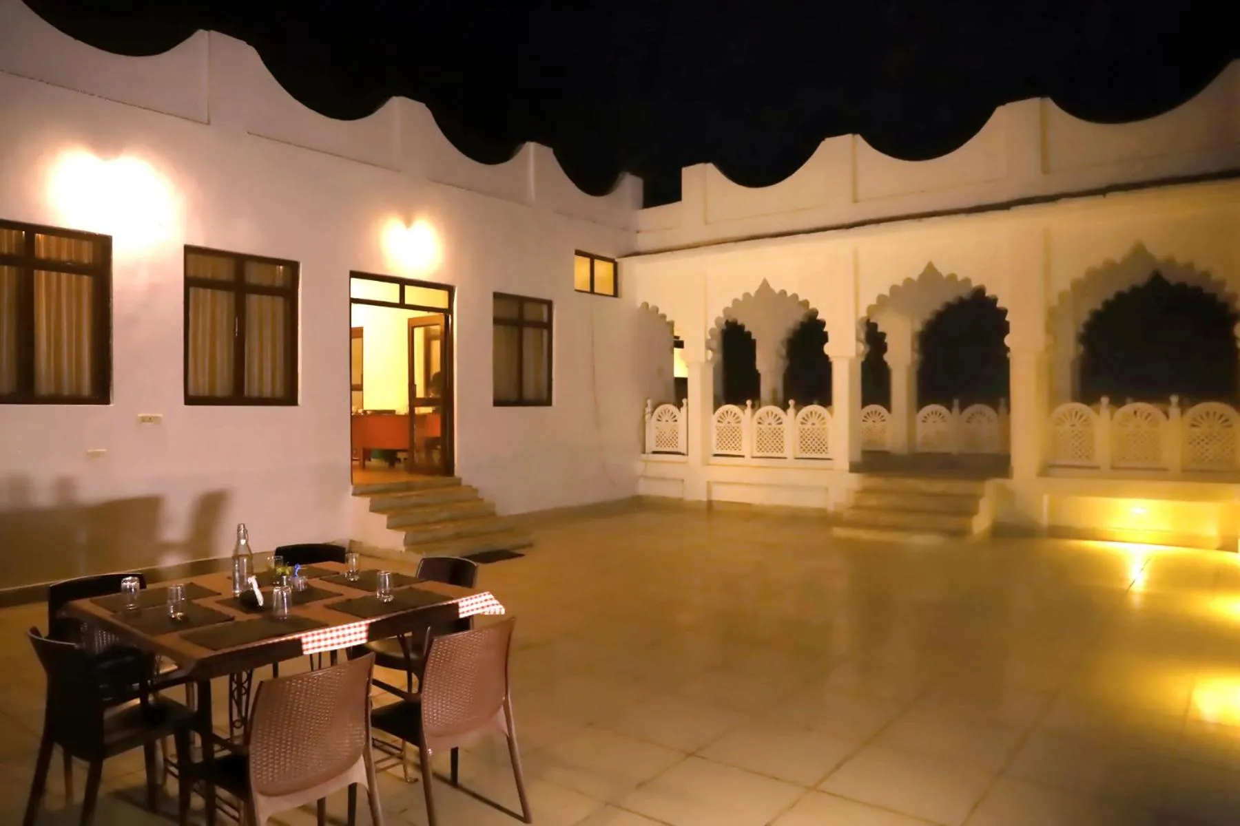 Balcony/Terrace in Panna Tiger Resort- Riverside Property
