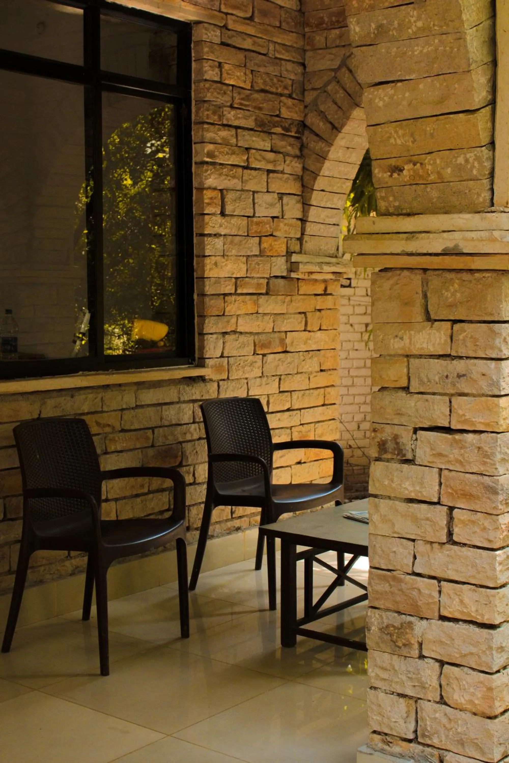 Decorative detail in Panna Tiger Resort- Riverside Property