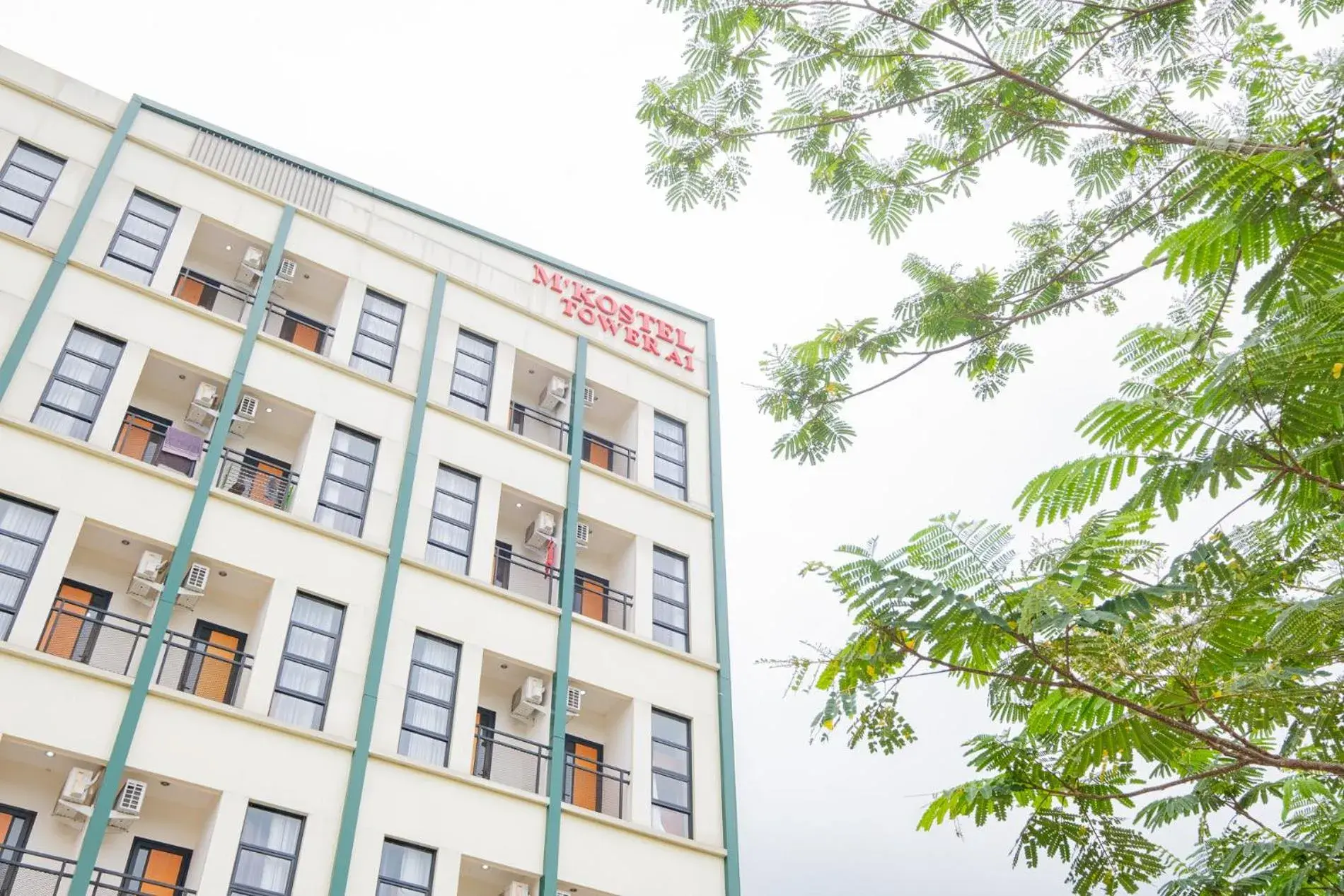 Property building in RedLiving Syariah Apartemen MKostel - Tower A1 Kencana Loka Property building in RedLiving Syariah Apartemen MKostel - Tower A1 Kencana Loka