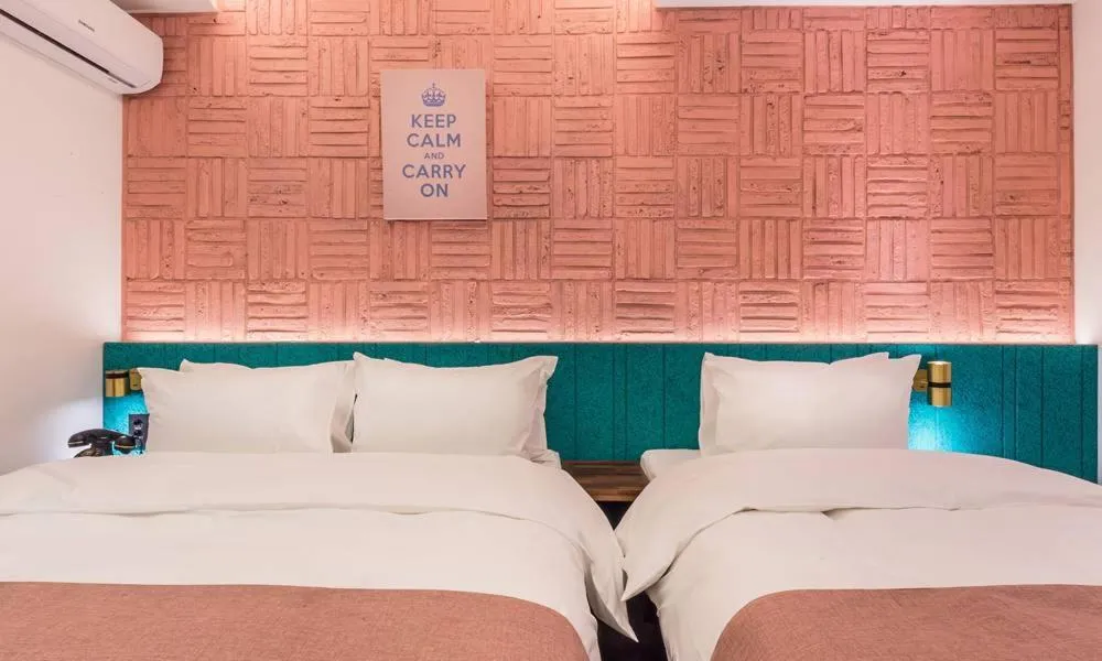 Bed in Guri Hotel In cafe