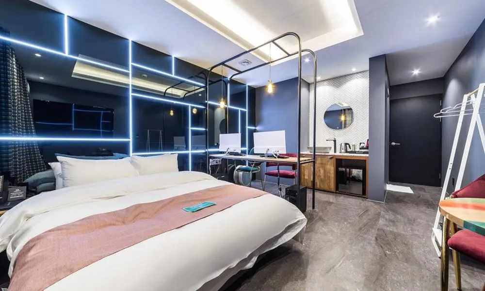 Bed in Guri Hotel In cafe