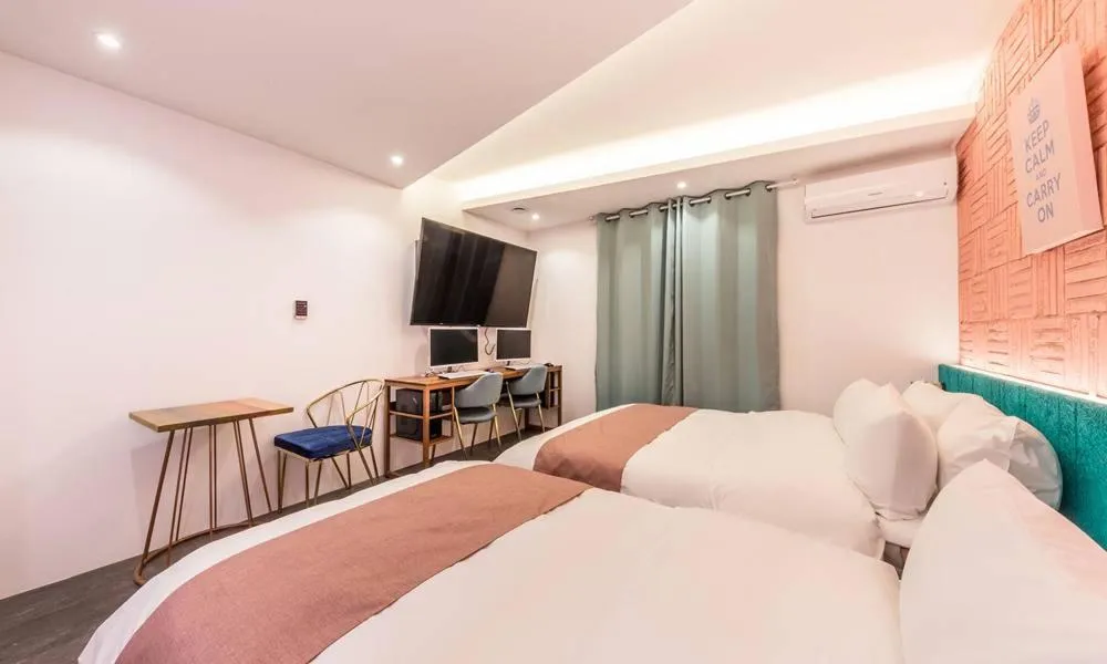 Bed in Guri Hotel In cafe