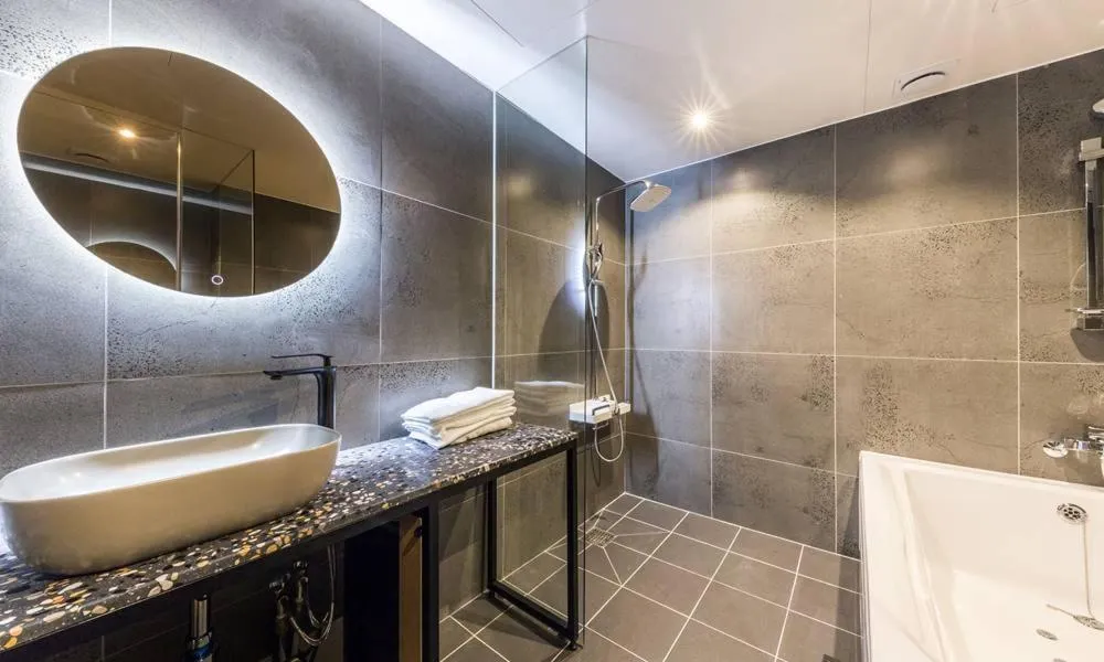 Toilet in Guri Hotel In cafe