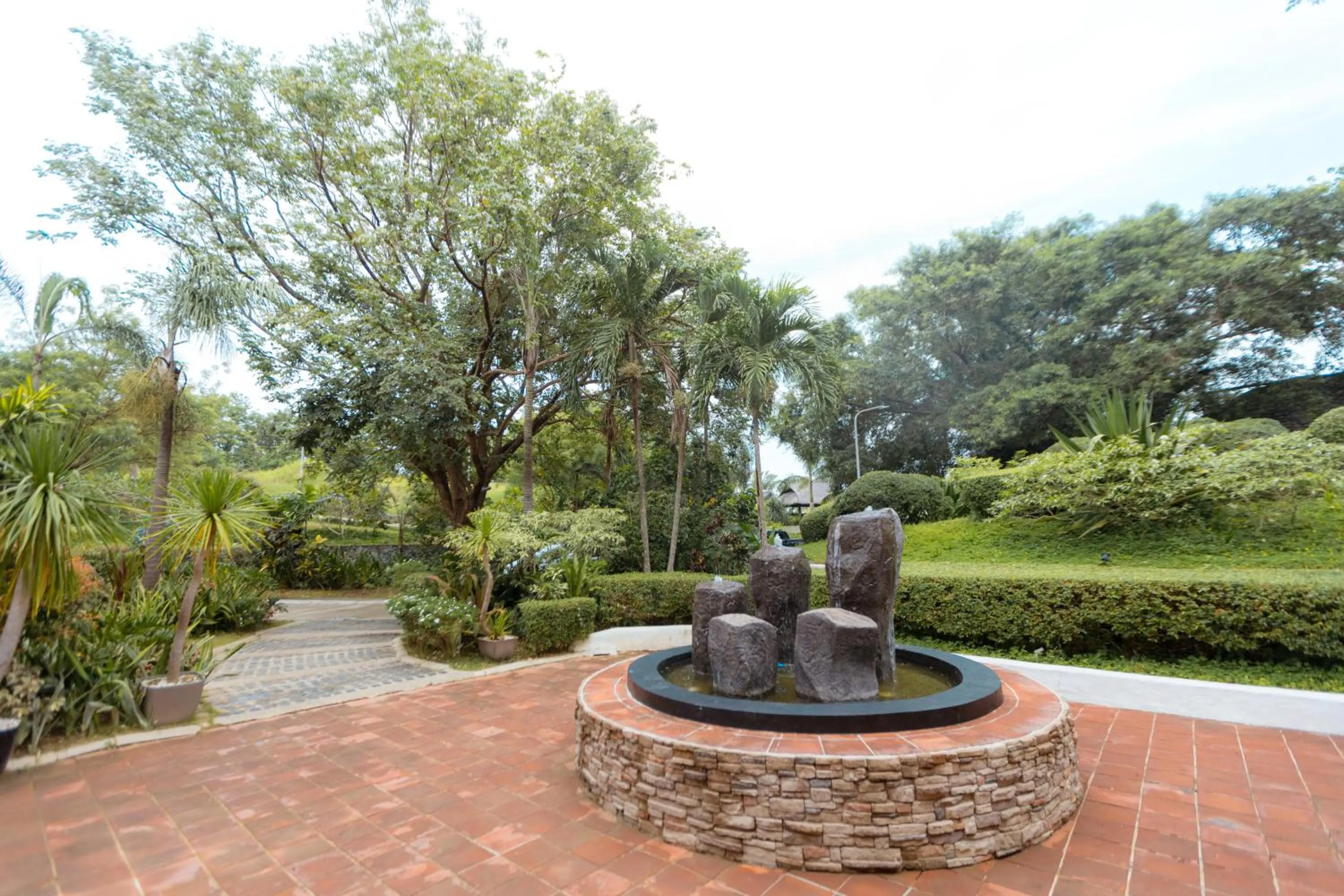 Garden in Bellagio Hills Hotel and Restaurant