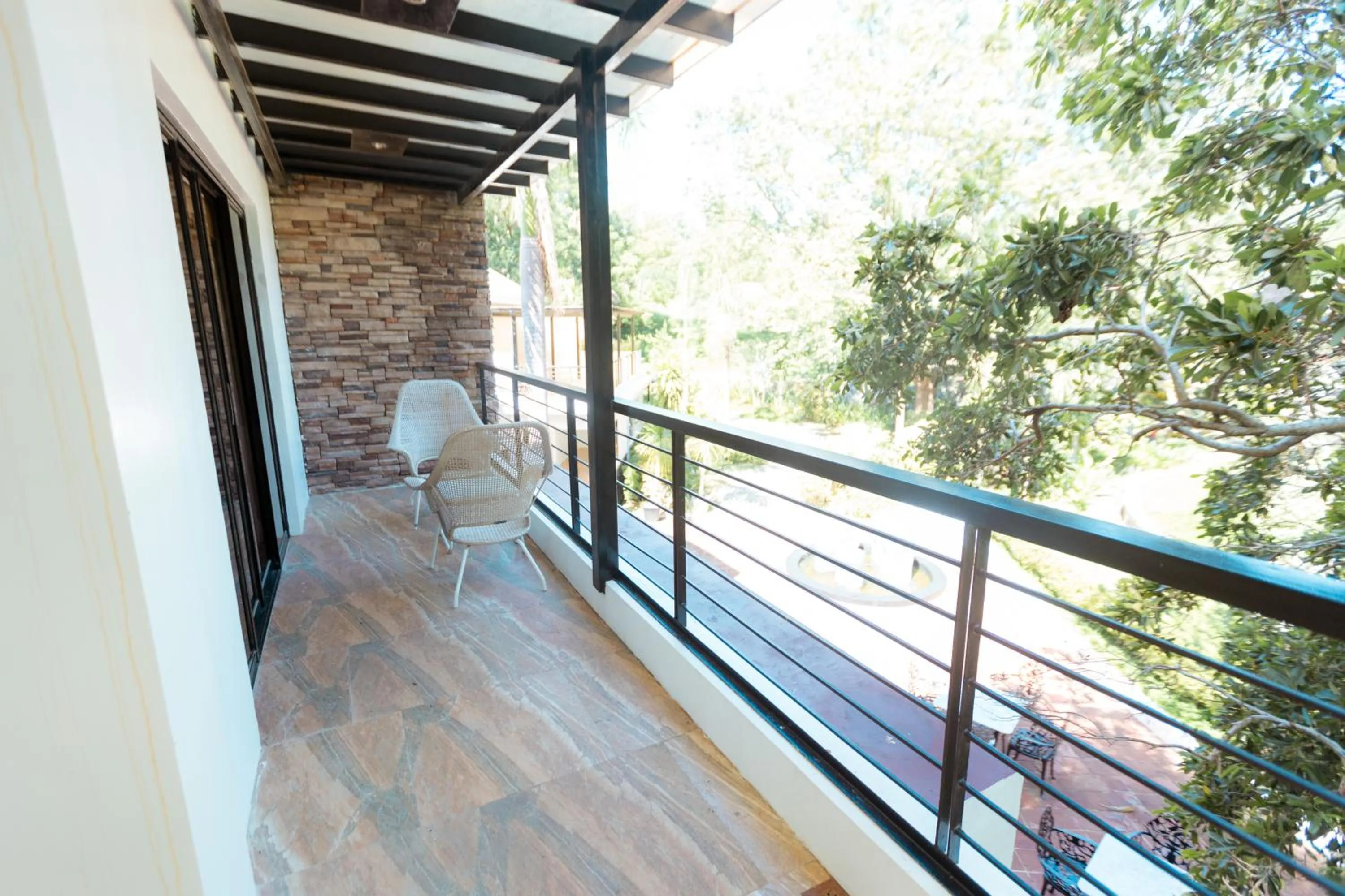 Balcony/Terrace in Bellagio Hills Hotel and Restaurant