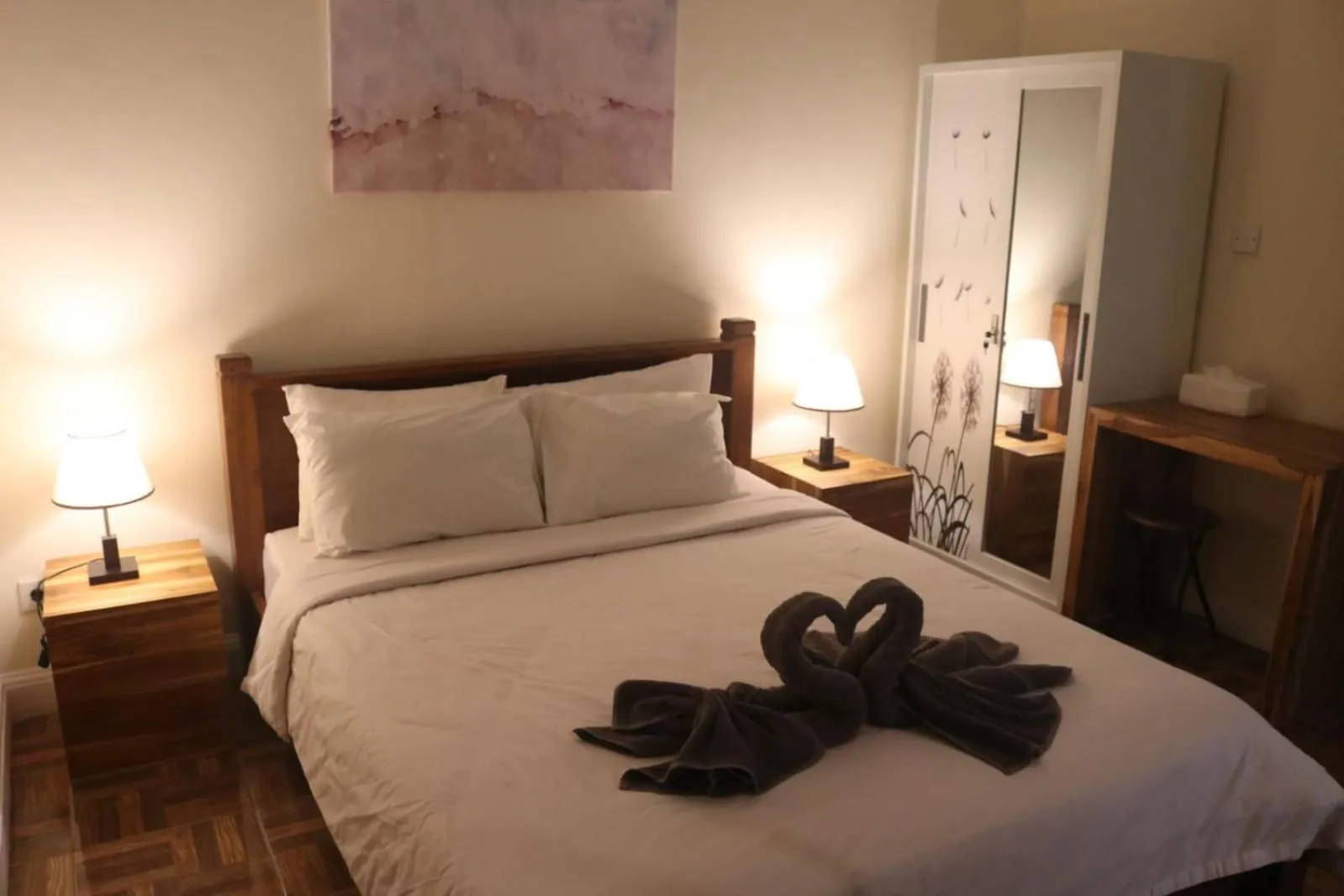 Bed in BALE DATU BUNGALLOW