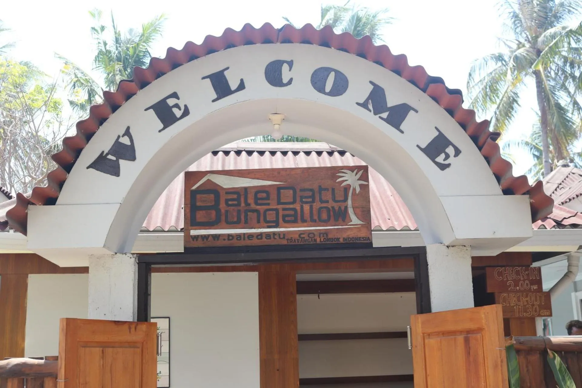 Facade/entrance in BALE DATU BUNGALLOW