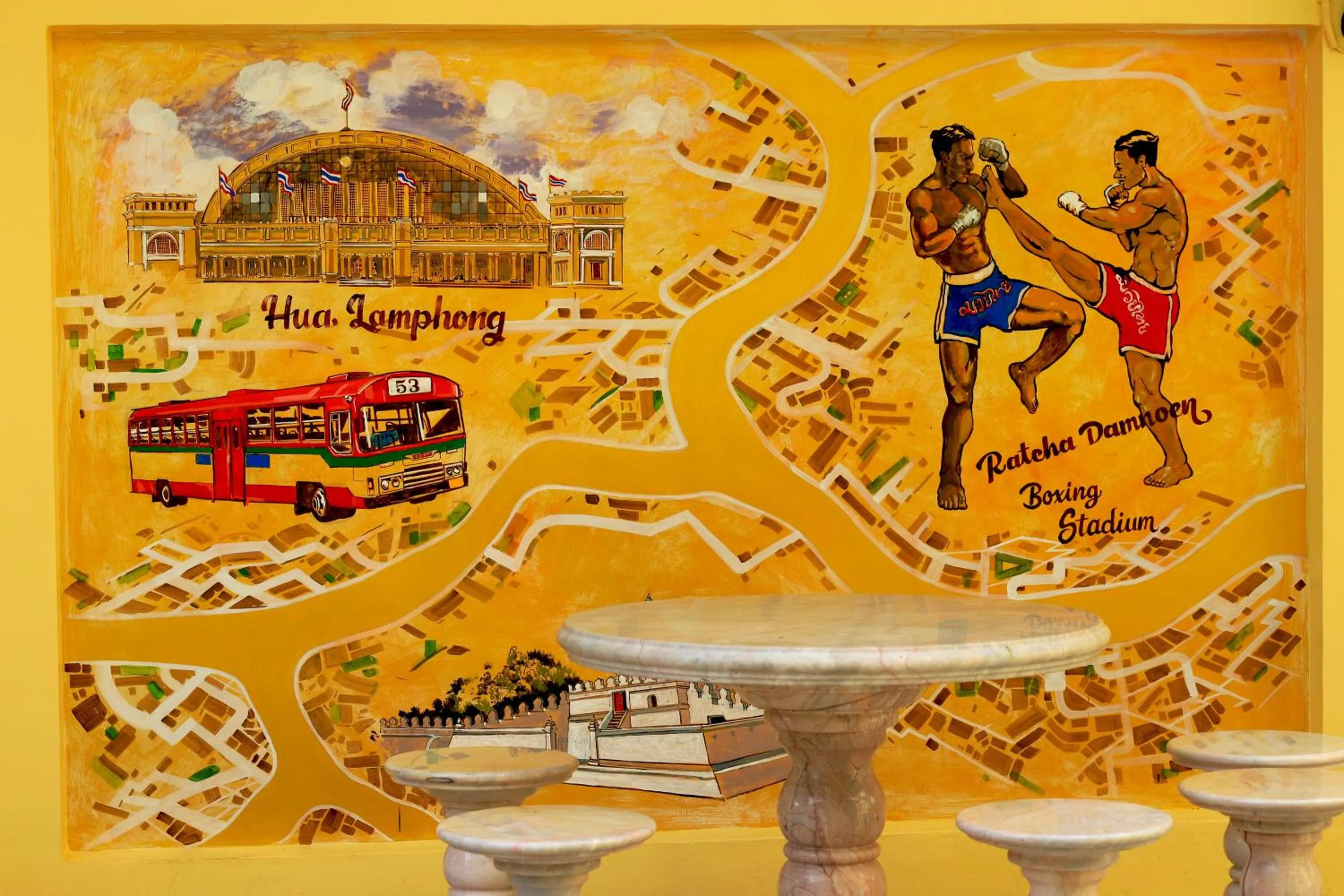 Property building in Siri Grand Bangkok Hotel